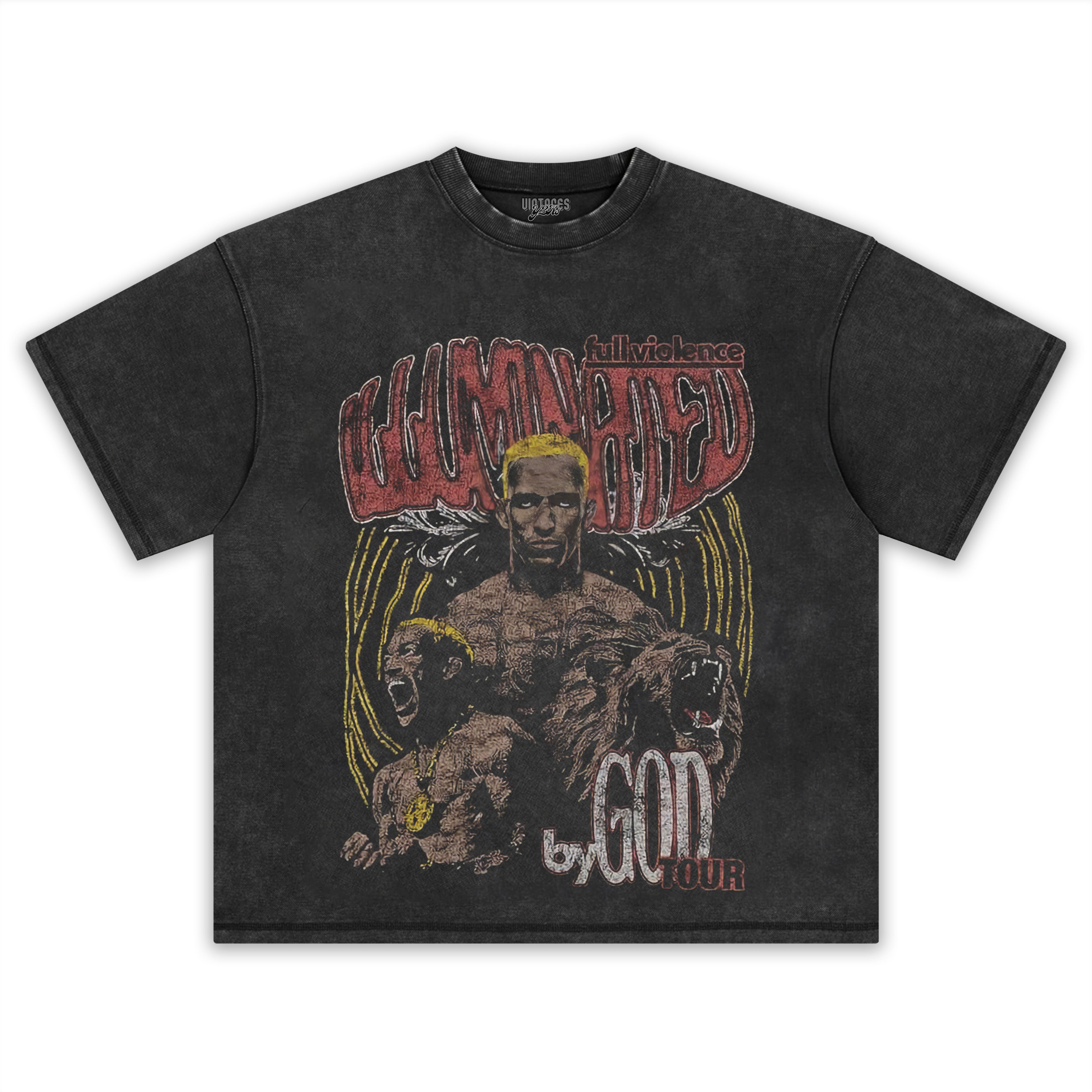 CHARLES OLIVEIRA - DO BRONX BY GOD TOUR TEE & LS & HOODIE