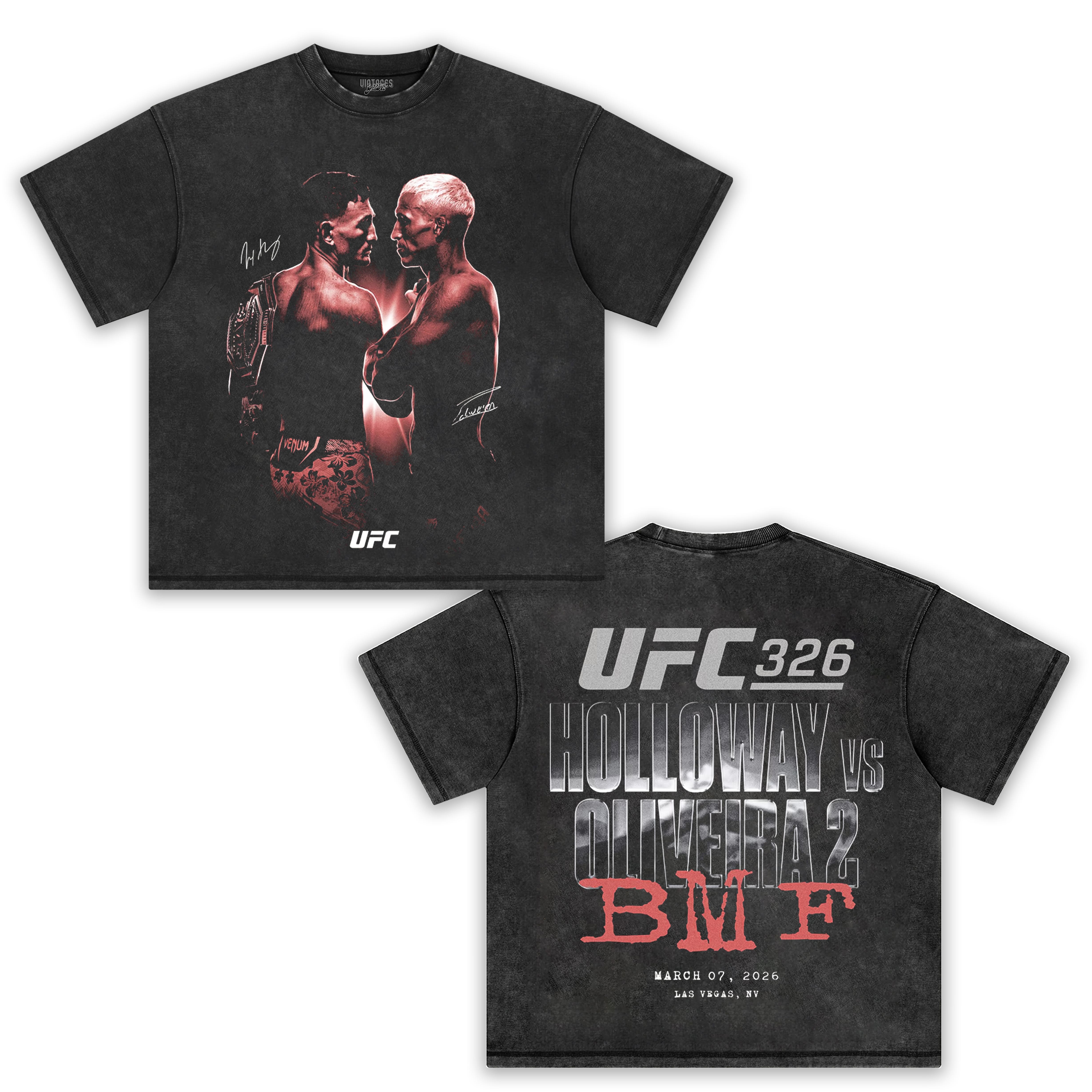 CHARLES OLIVEIRA - UFC 326 MATCHUP BOXY TEE