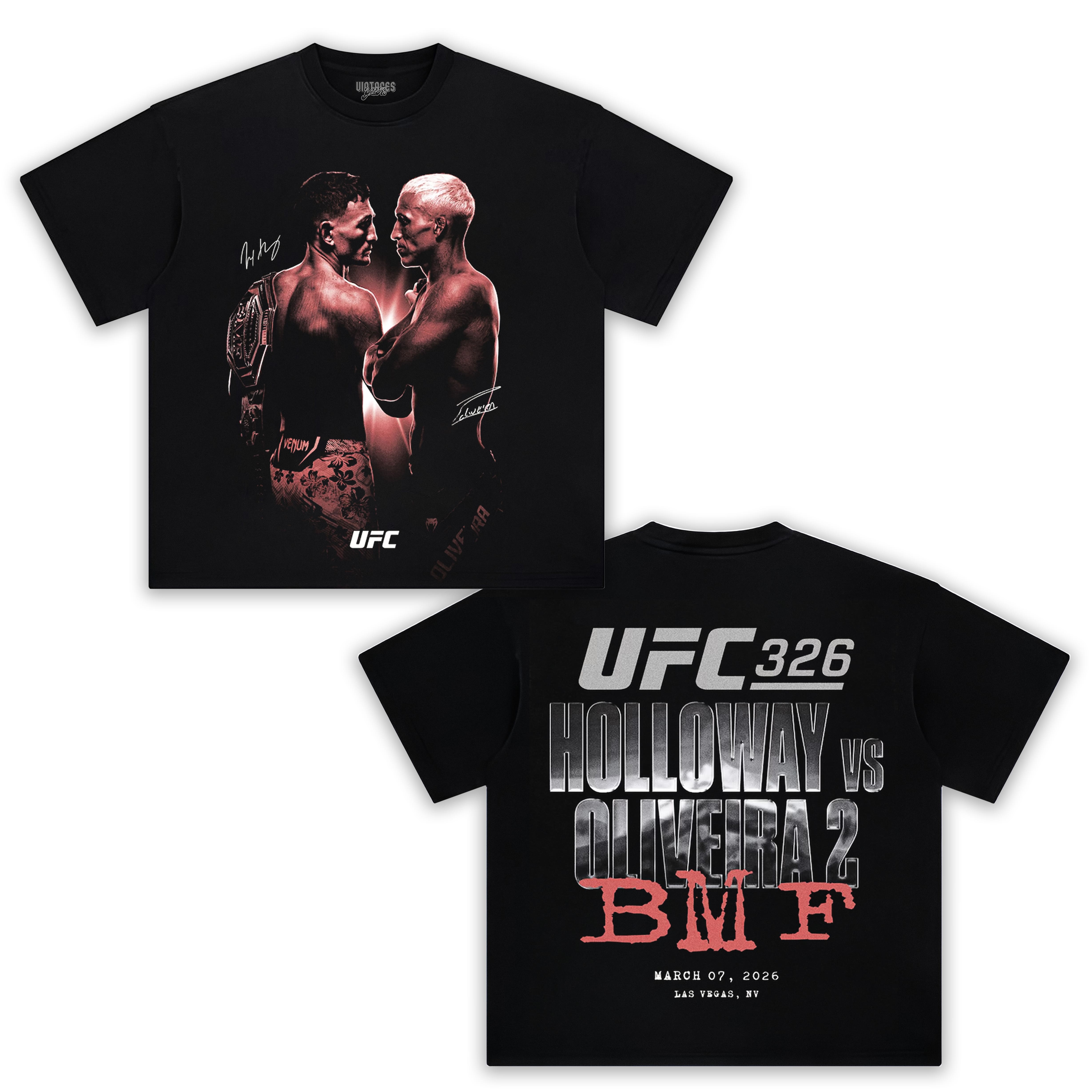 CHARLES OLIVEIRA - UFC 326 MATCHUP BOXY TEE