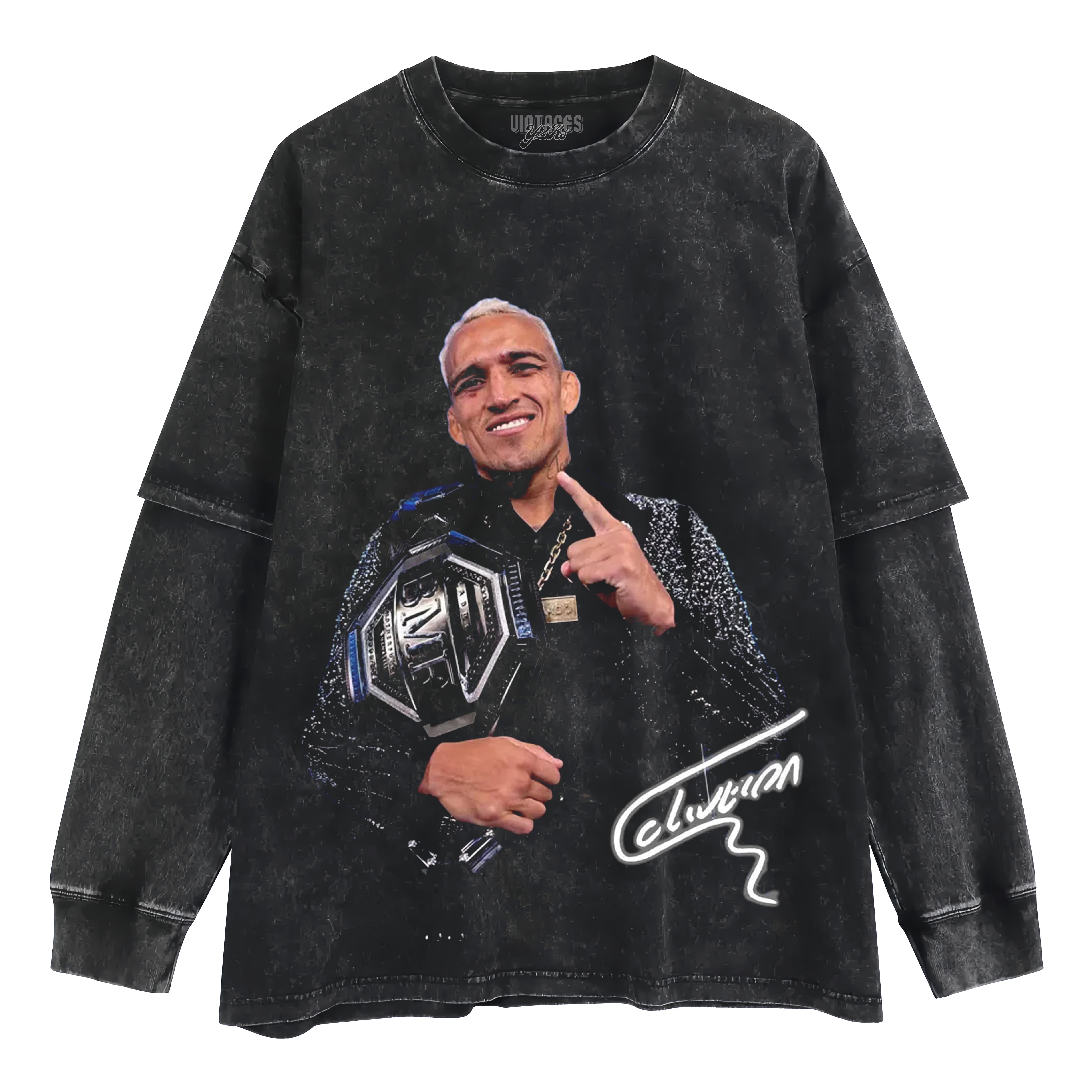 CHARLES OLIVEIRA 2026 BMF LAYERED LONG SLEEVE