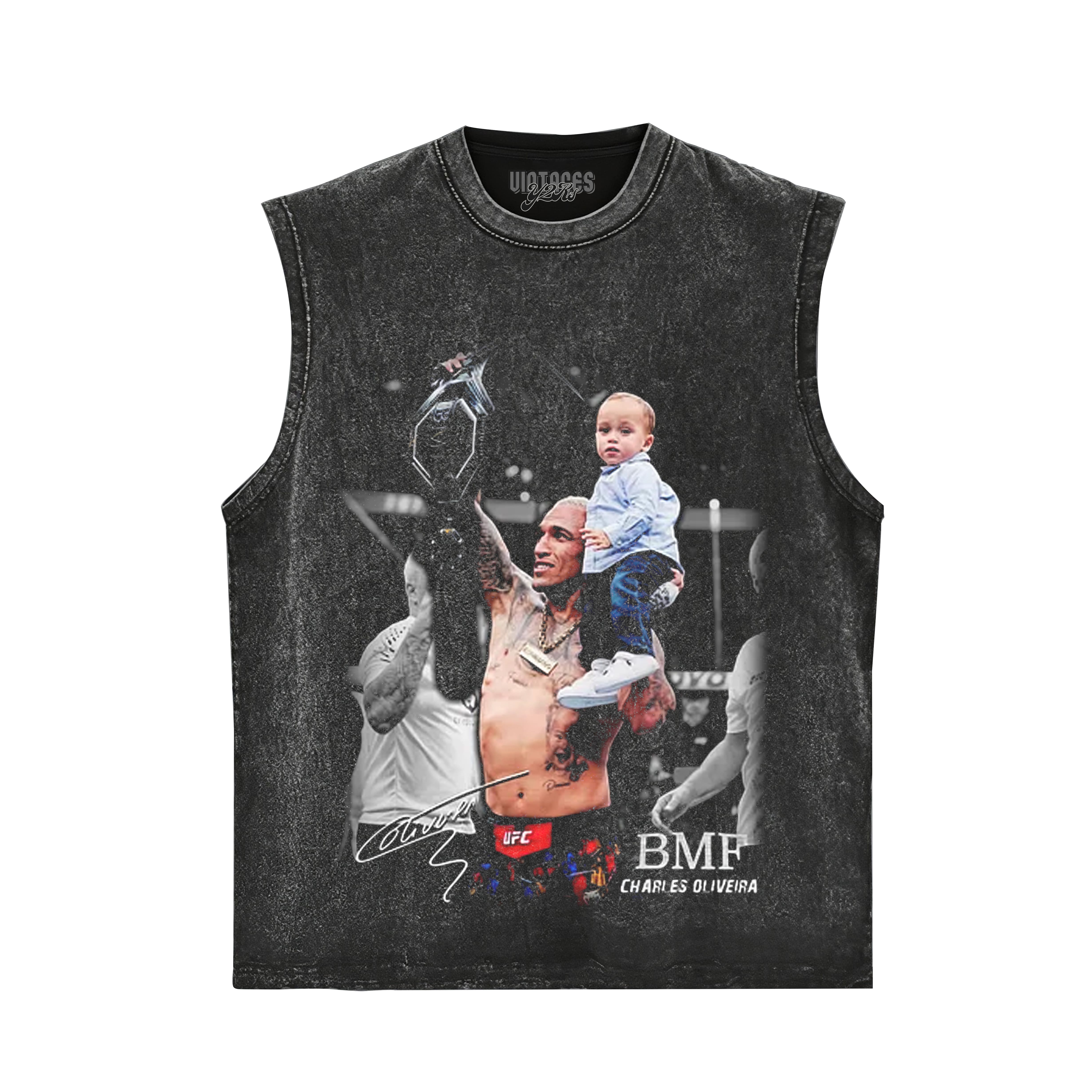 CHARLES OLIVEIRA BMF CHAMPION TANK TOP