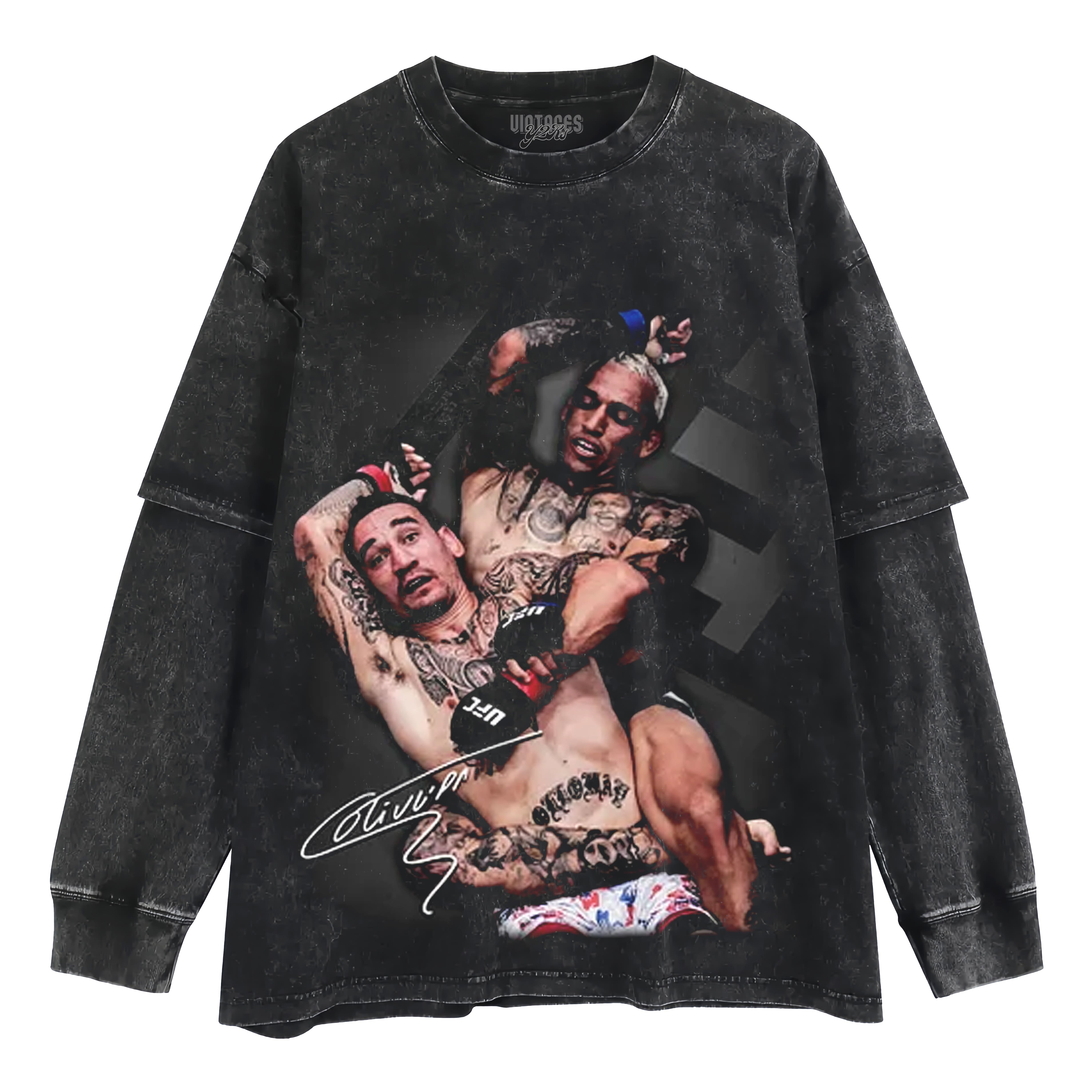 CHARLES OLIVEIRA BMF CHAMPION V3 LAYERED LONG SLEEVE