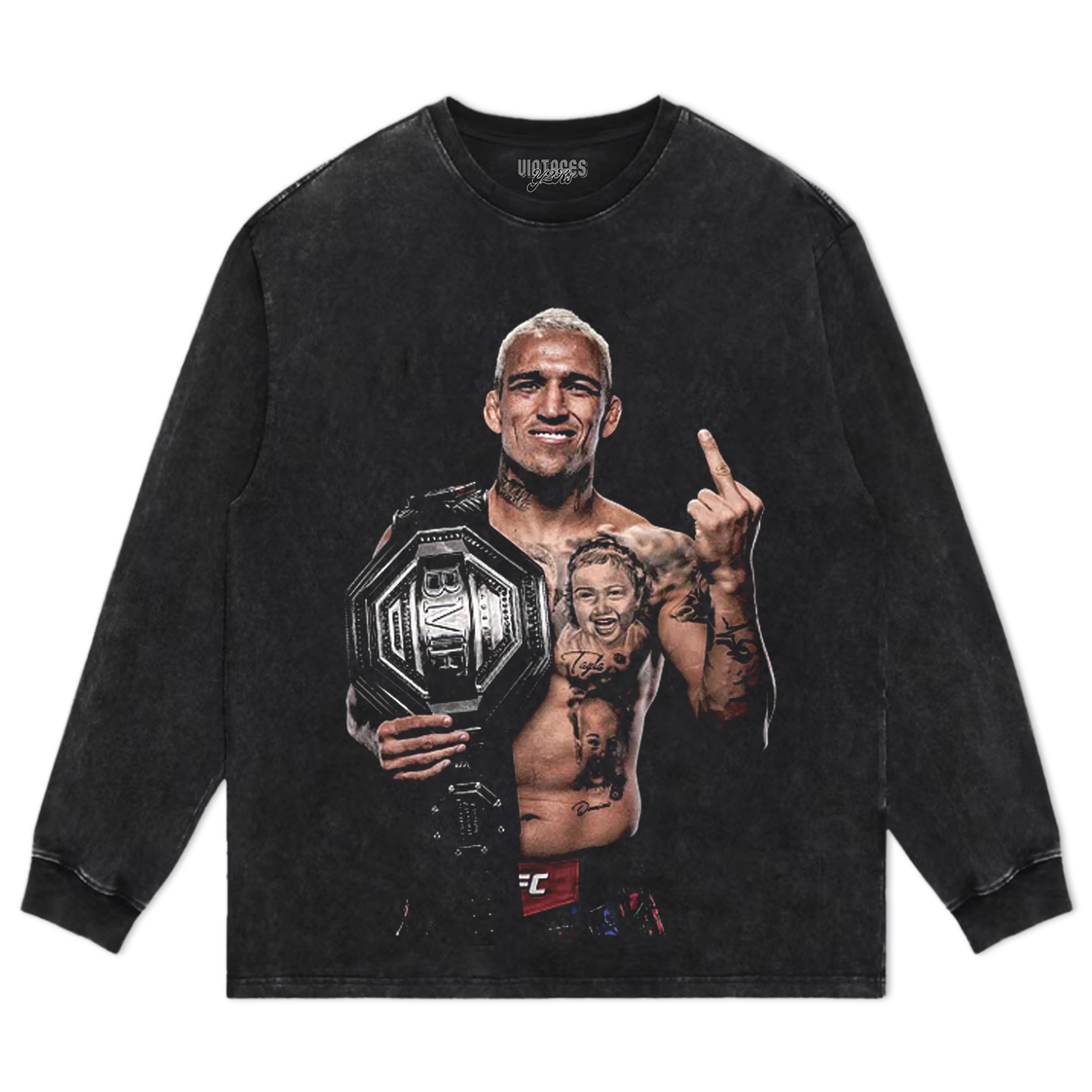 CHARLES OLIVEIRA BMF CHAMPION V5 TEE & LS & HOODIE
