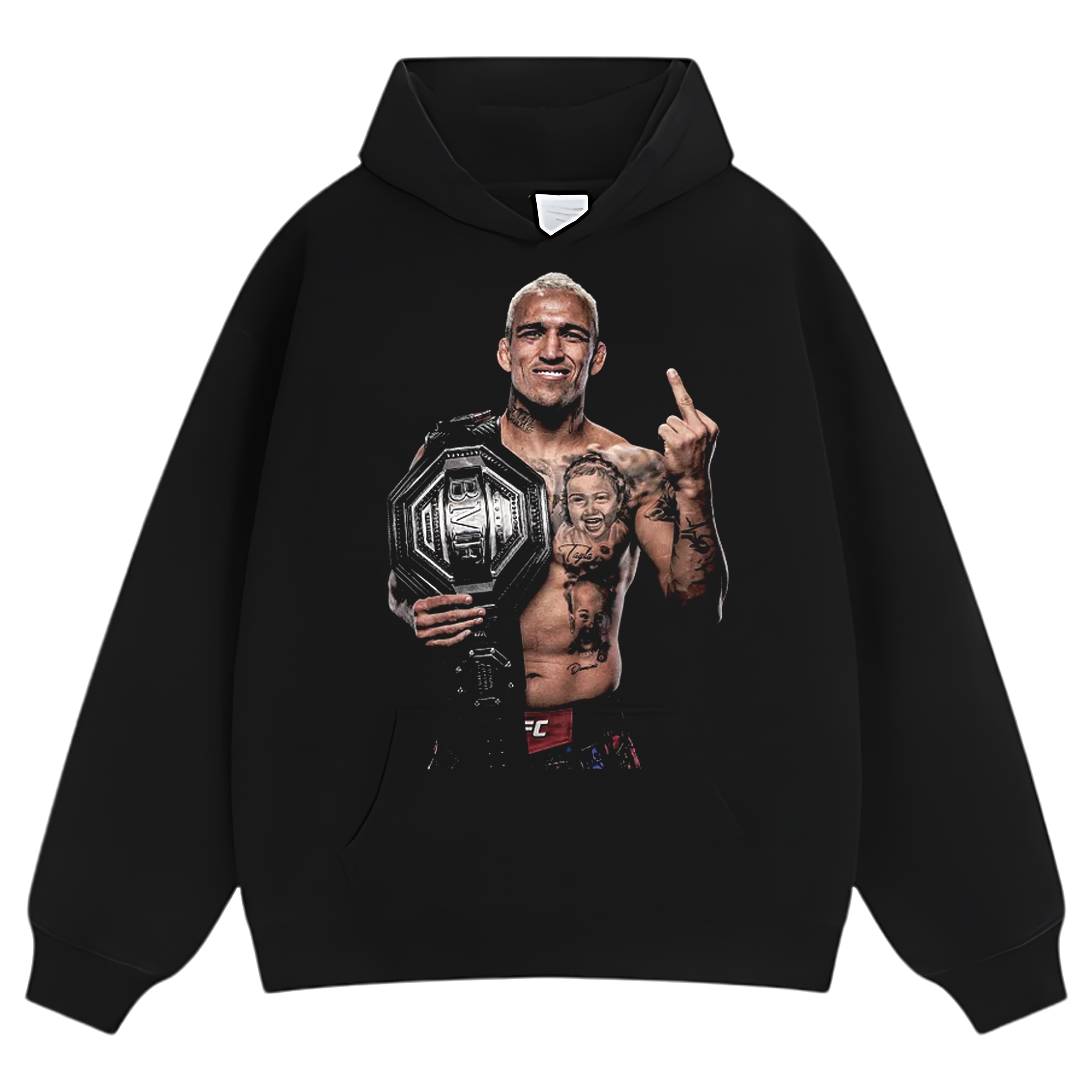 CHARLES OLIVEIRA BMF CHAMPION V5 TEE & LS & HOODIE