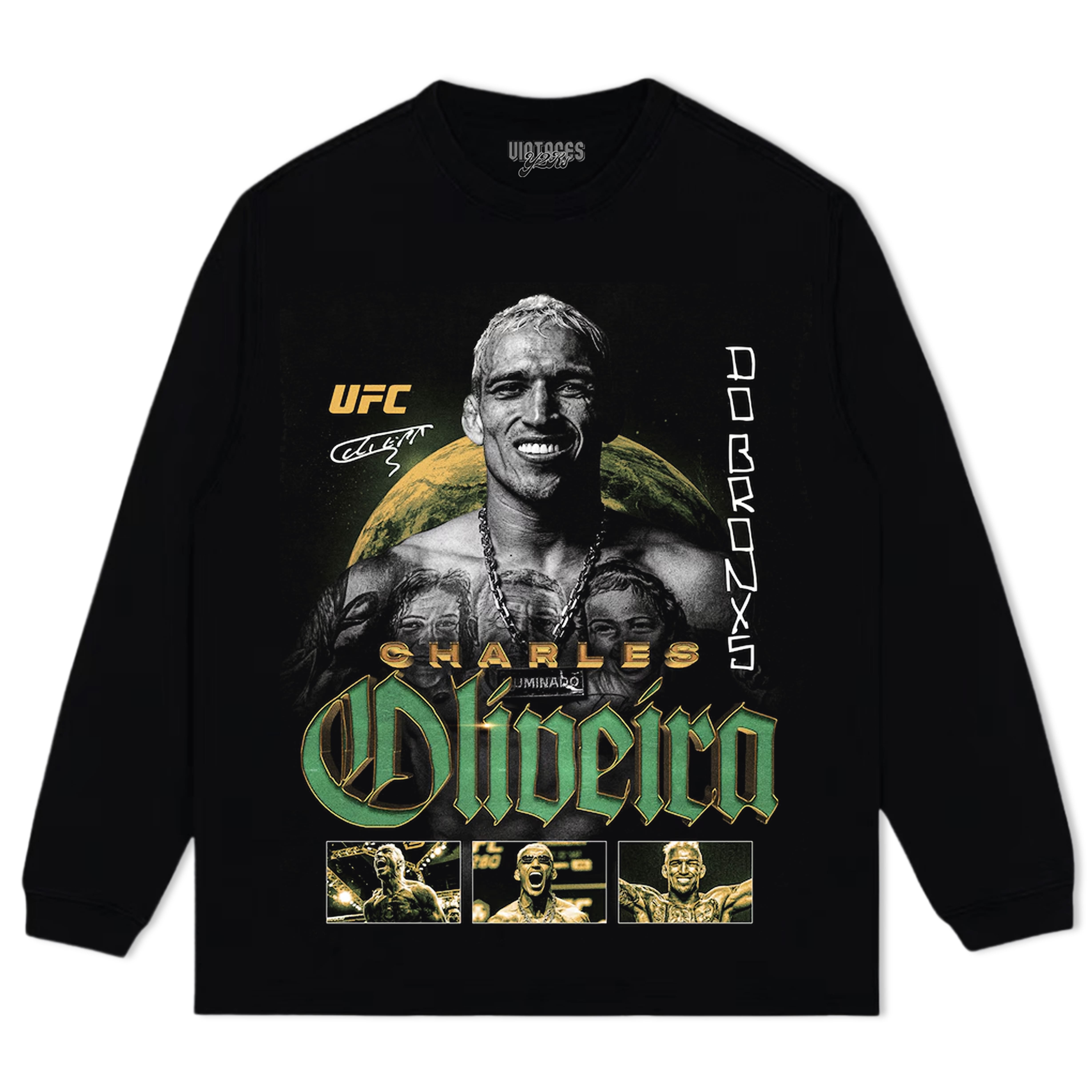 CHARLES OLIVEIRA BOXY TEE & LS & HOODIE