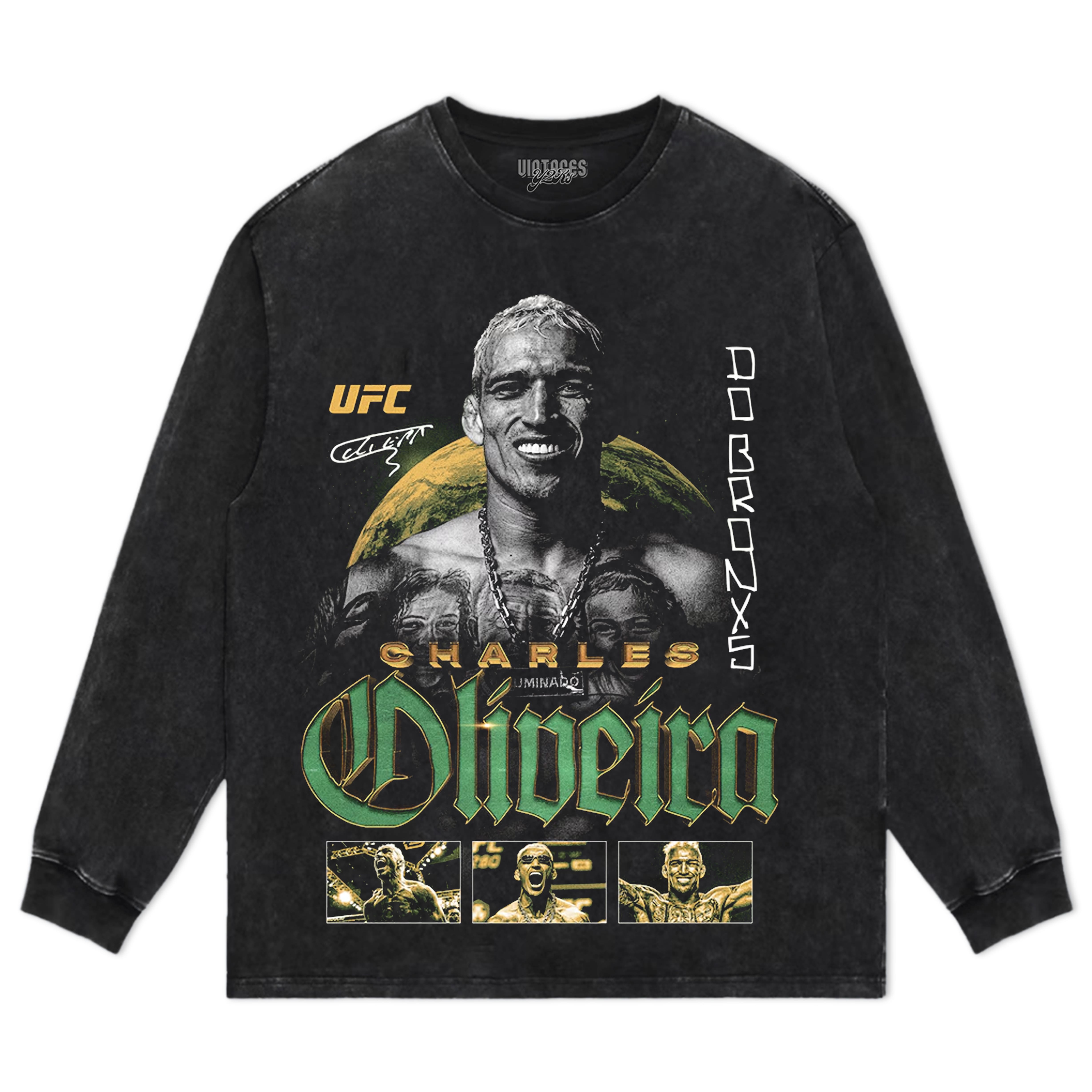 CHARLES OLIVEIRA BOXY TEE & LS & HOODIE