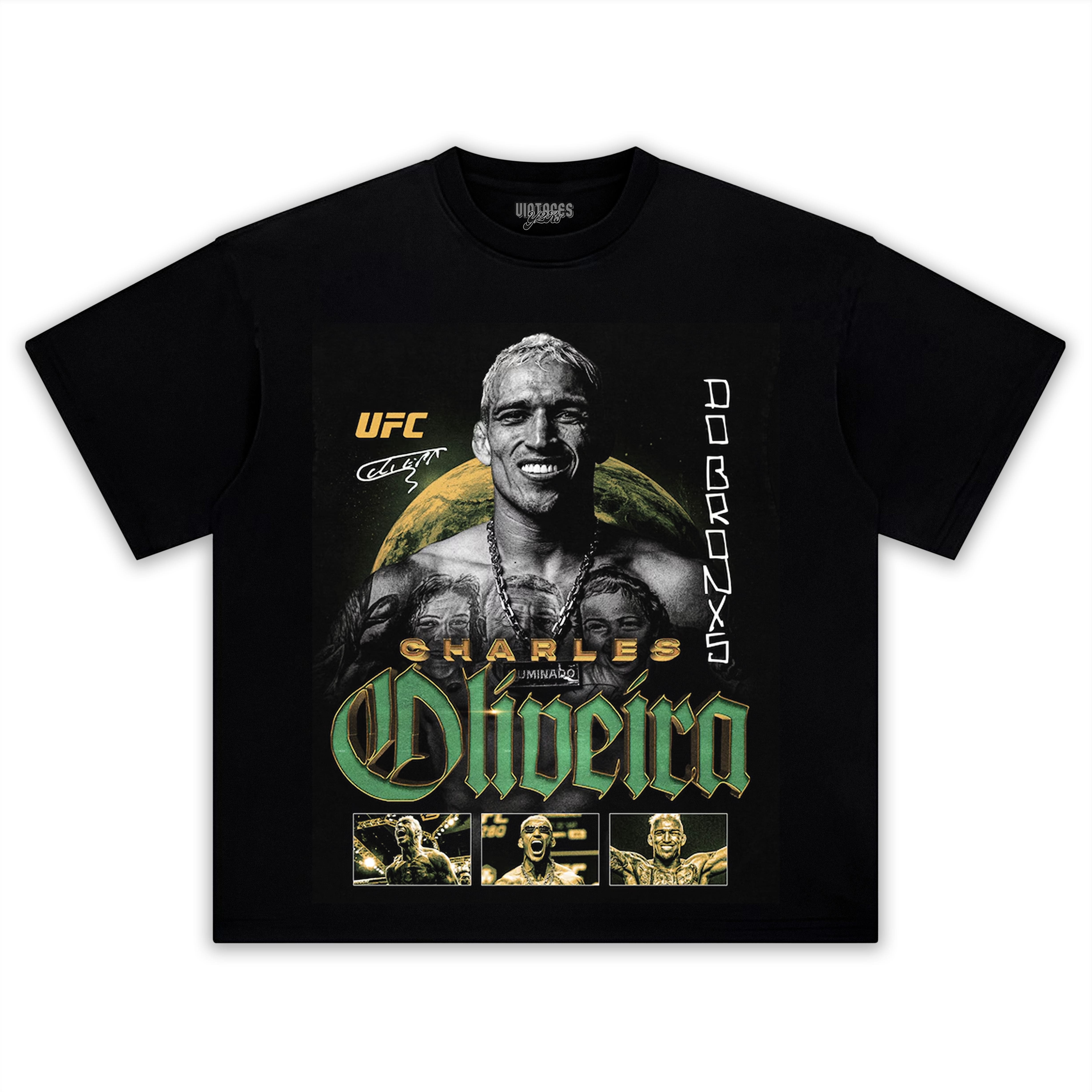 CHARLES OLIVEIRA BOXY TEE & LS & HOODIE