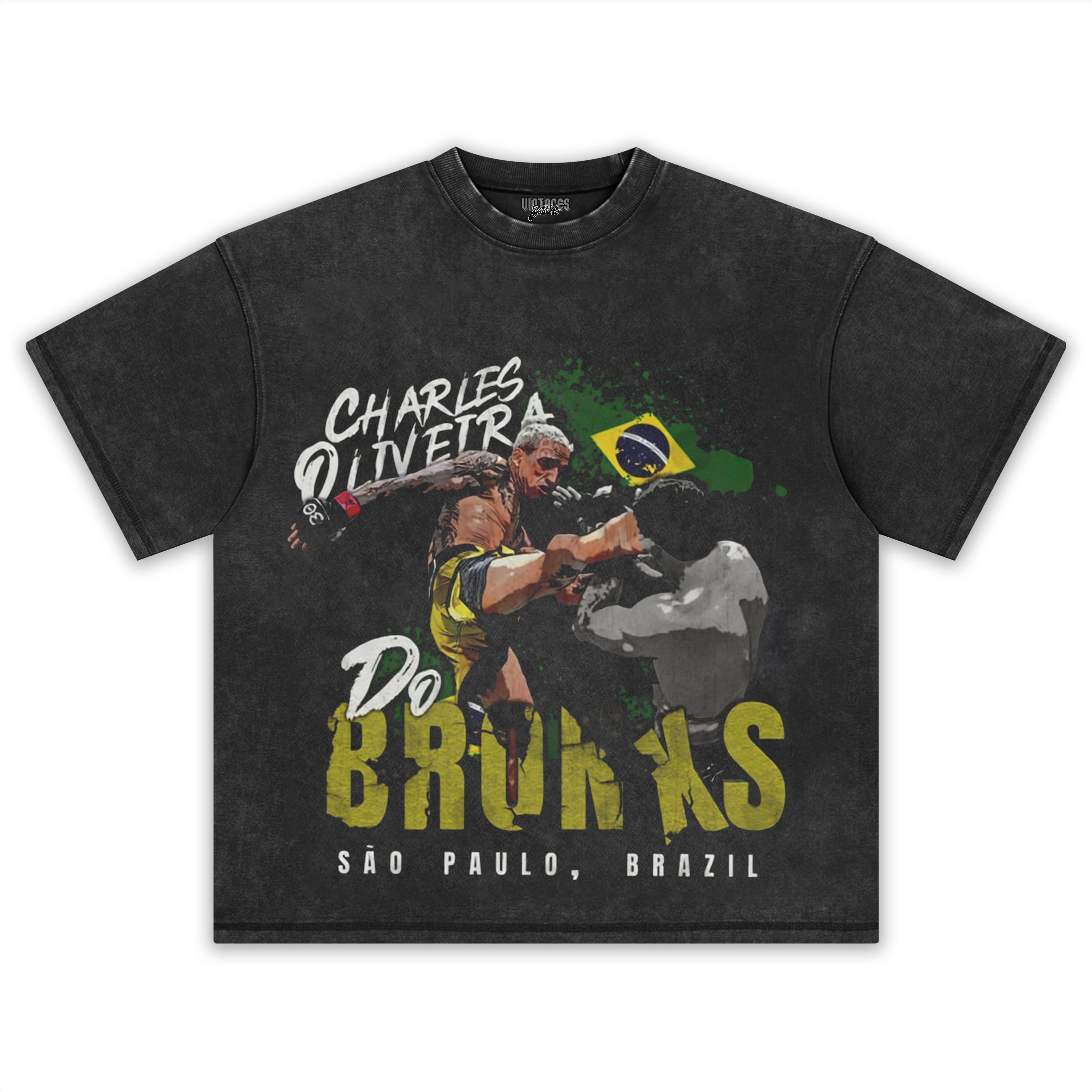 CHARLES OLIVEIRA DO BRONXS BRAZIL TEE & LS & HOODIE