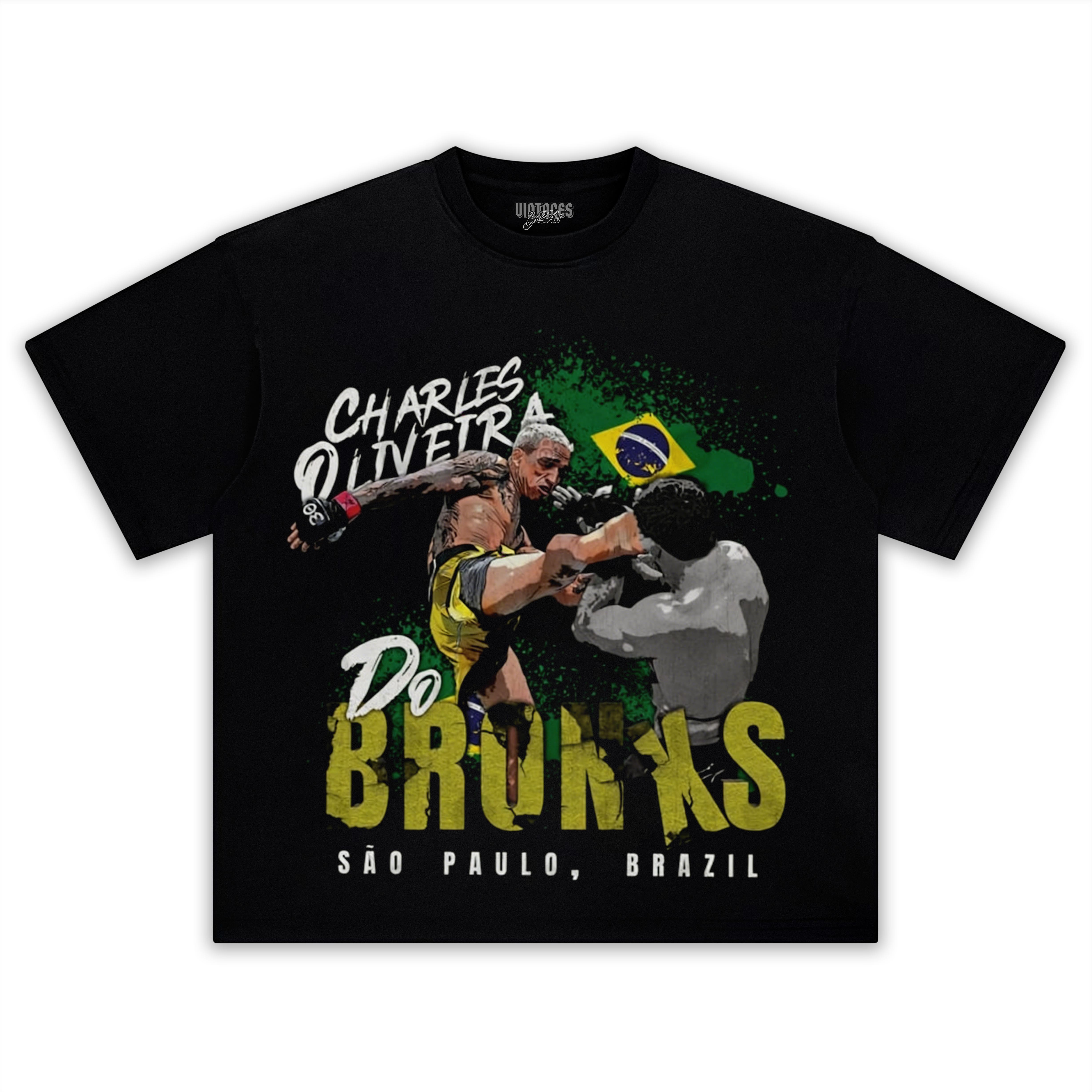 CHARLES OLIVEIRA DO BRONXS BRAZIL TEE & LS & HOODIE