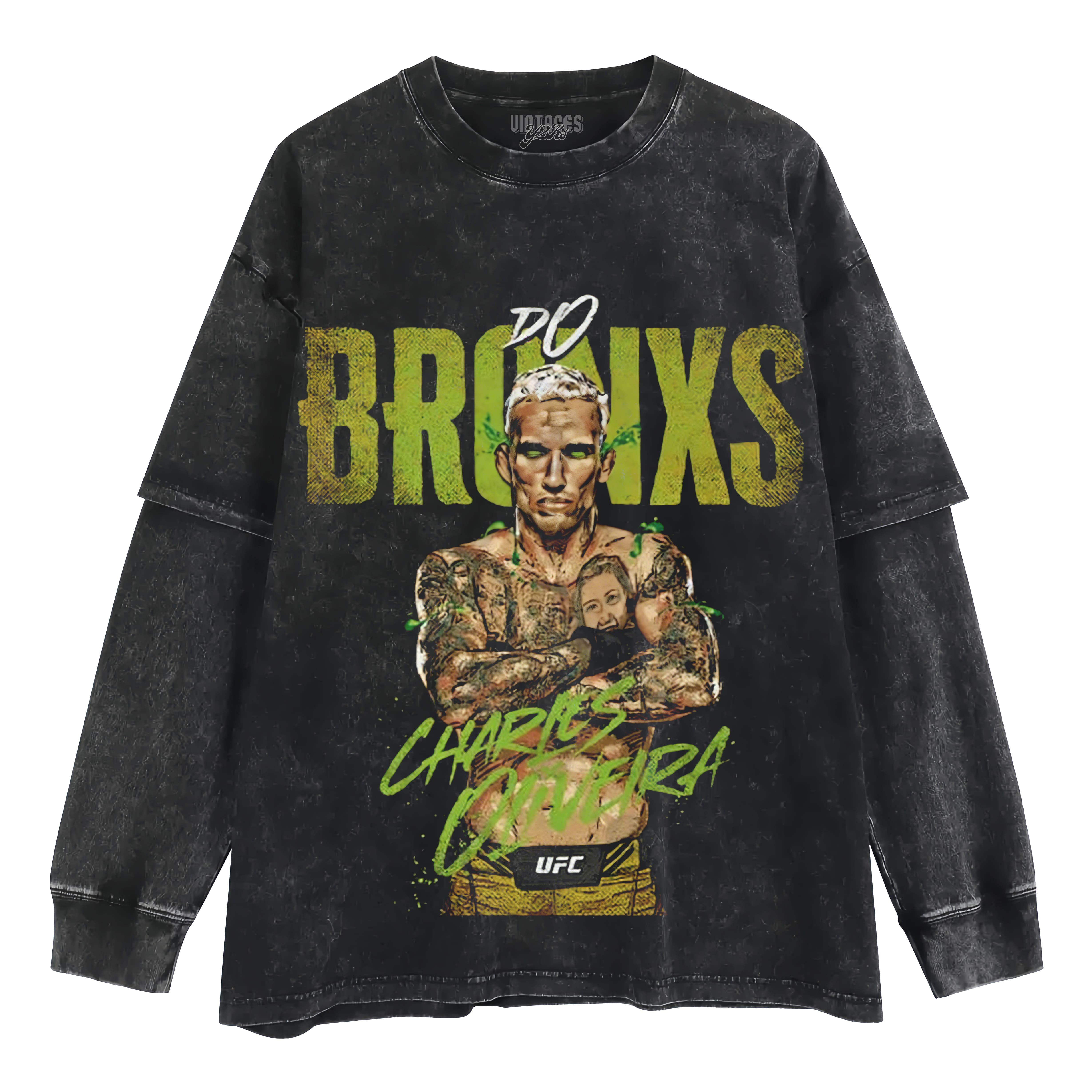 CHARLES OLIVEIRA DO BRONXS LAYERED LONG SLEEVE
