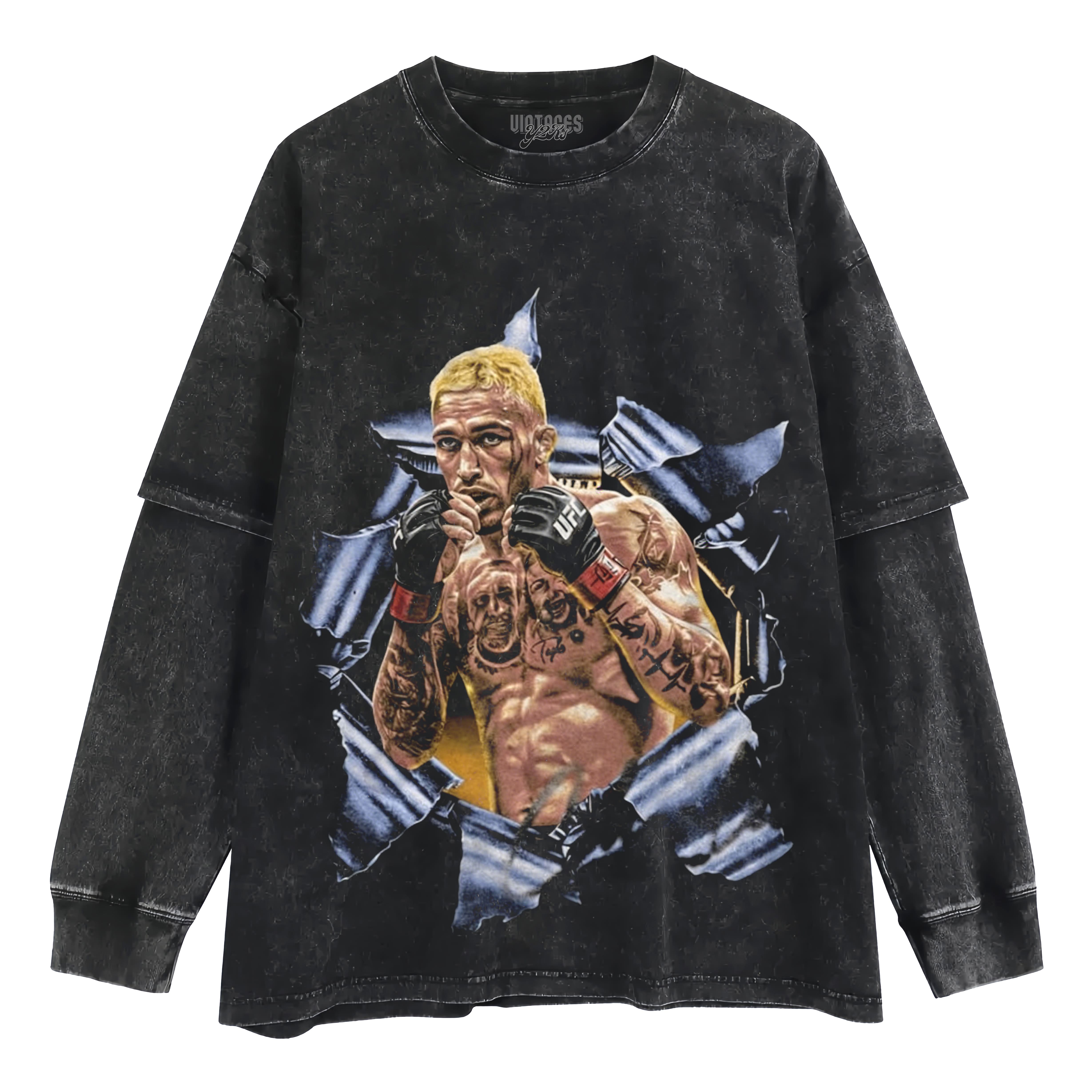 CHARLES OLIVEIRA DO BRONX LAYERED LONG SLEEVE