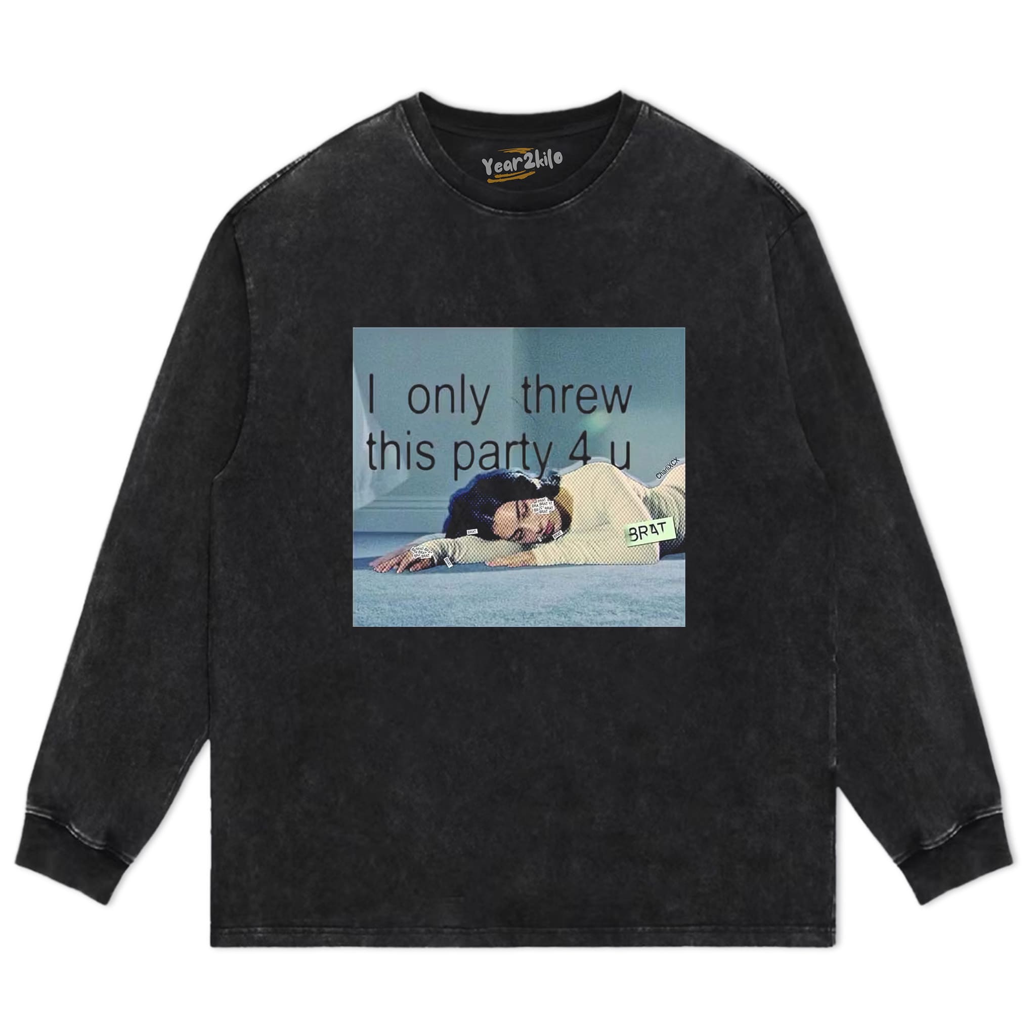 CHARLI XCX 2026 V8 TANK TOP & TEE & LONG SLEEVE & LAYERED LS & HOODIE