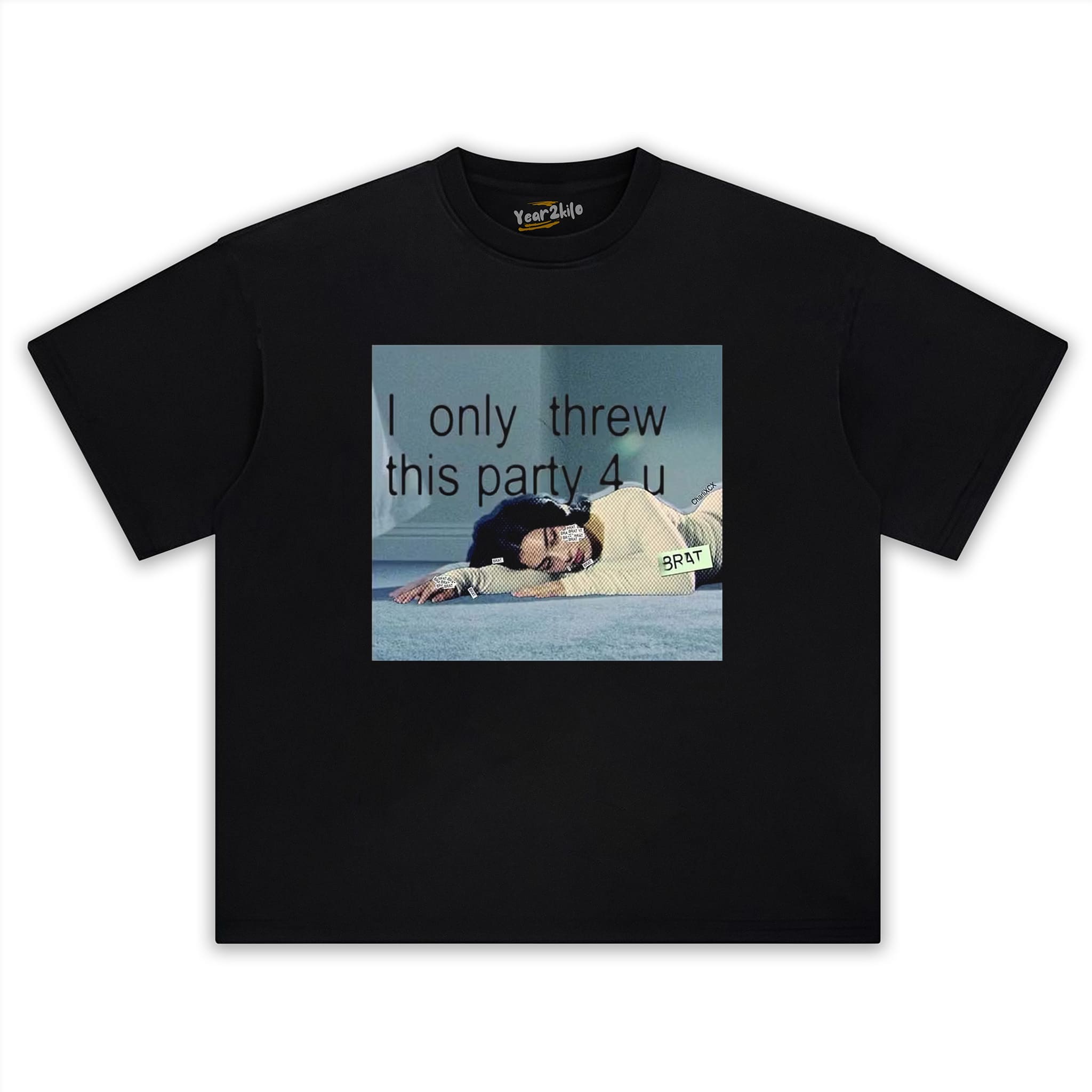 CHARLI XCX 2026 V8 TANK TOP & TEE & LONG SLEEVE & LAYERED LS & HOODIE