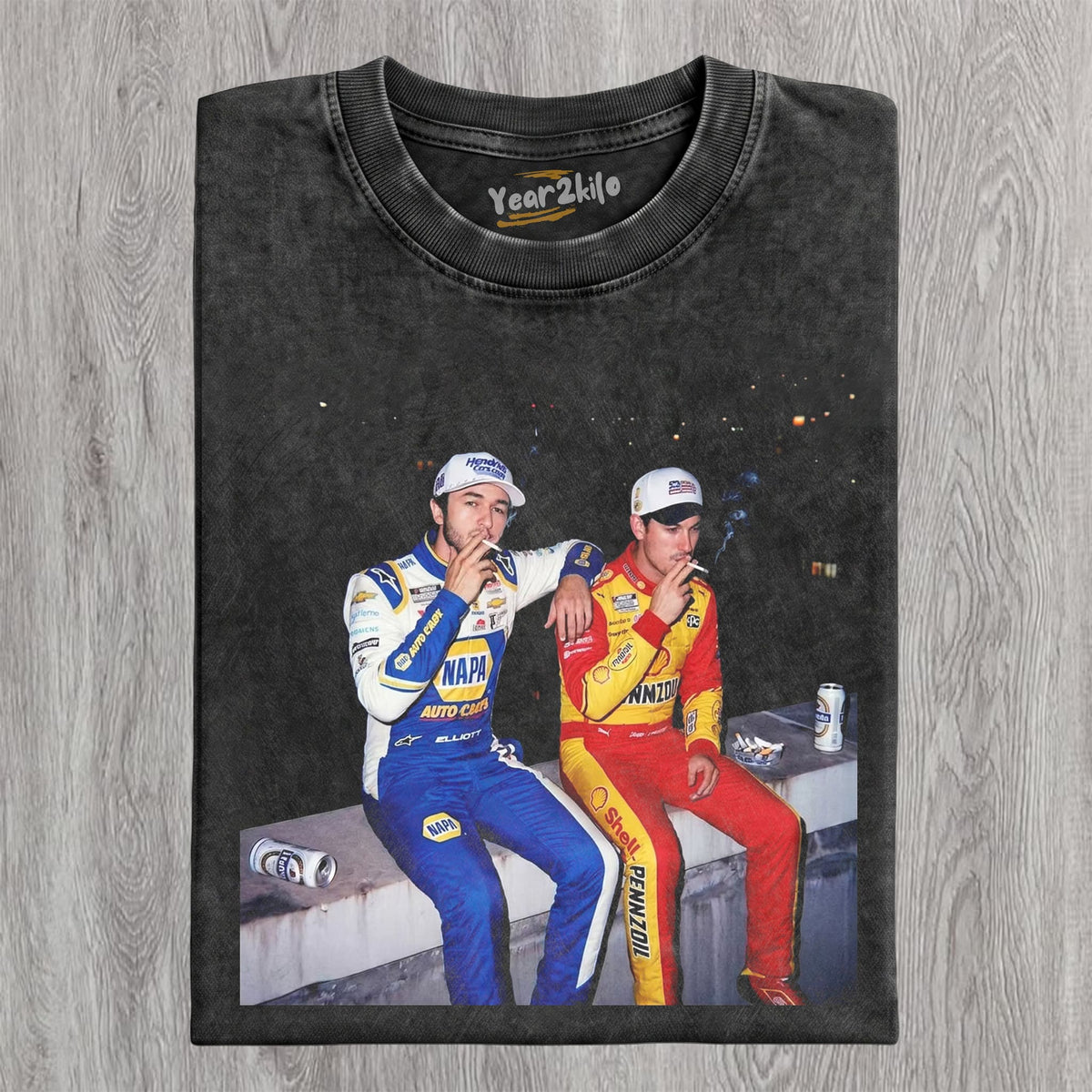 CHASE ELLIOTT & JOEY LOGANO TANK TOP & TEE & LONG SLEEVE & LAYERED LS & HOODIE