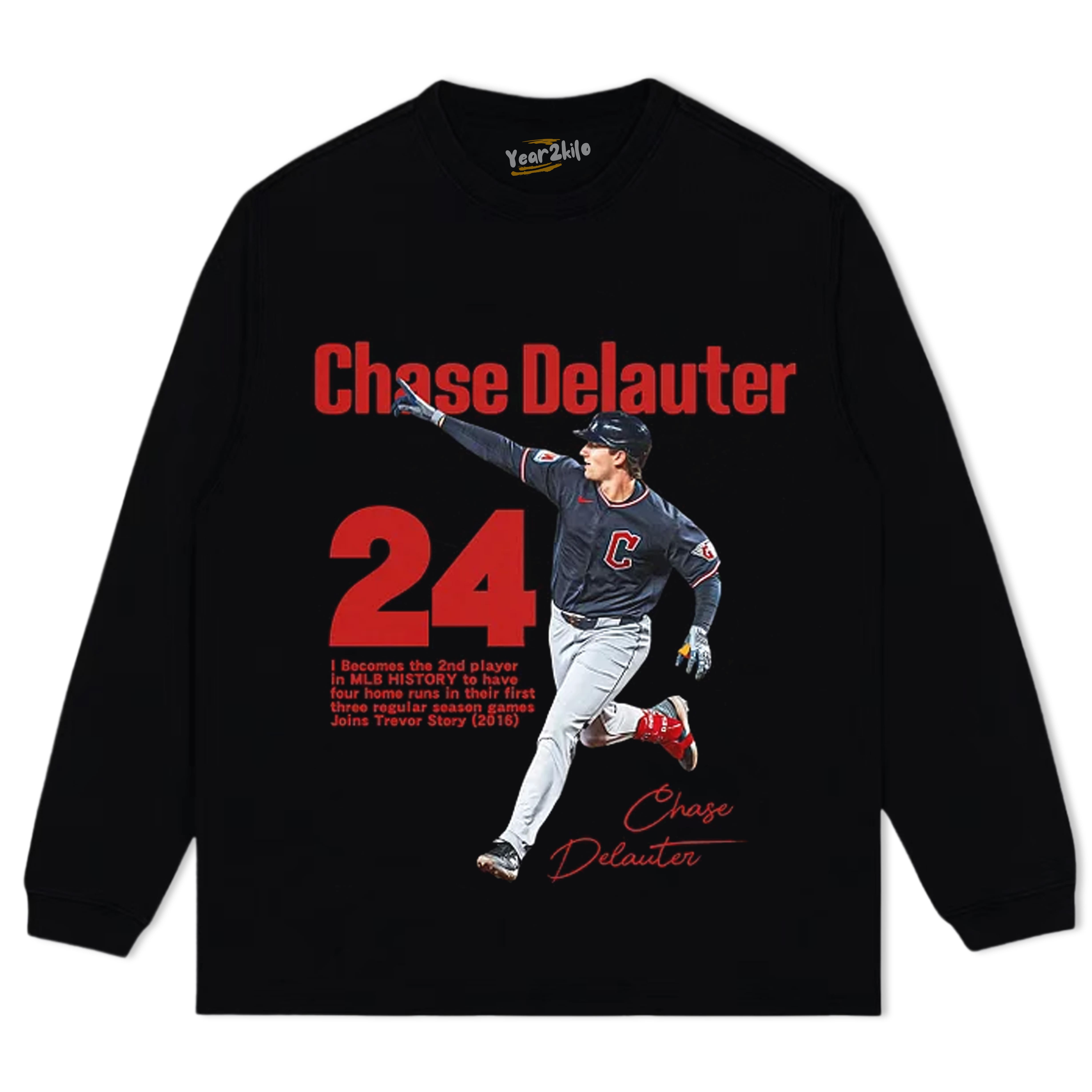 CHASE DELAUTER V2 TANK TOP & TEE & LONG SLEEVE & LAYERED LS & HOODIE