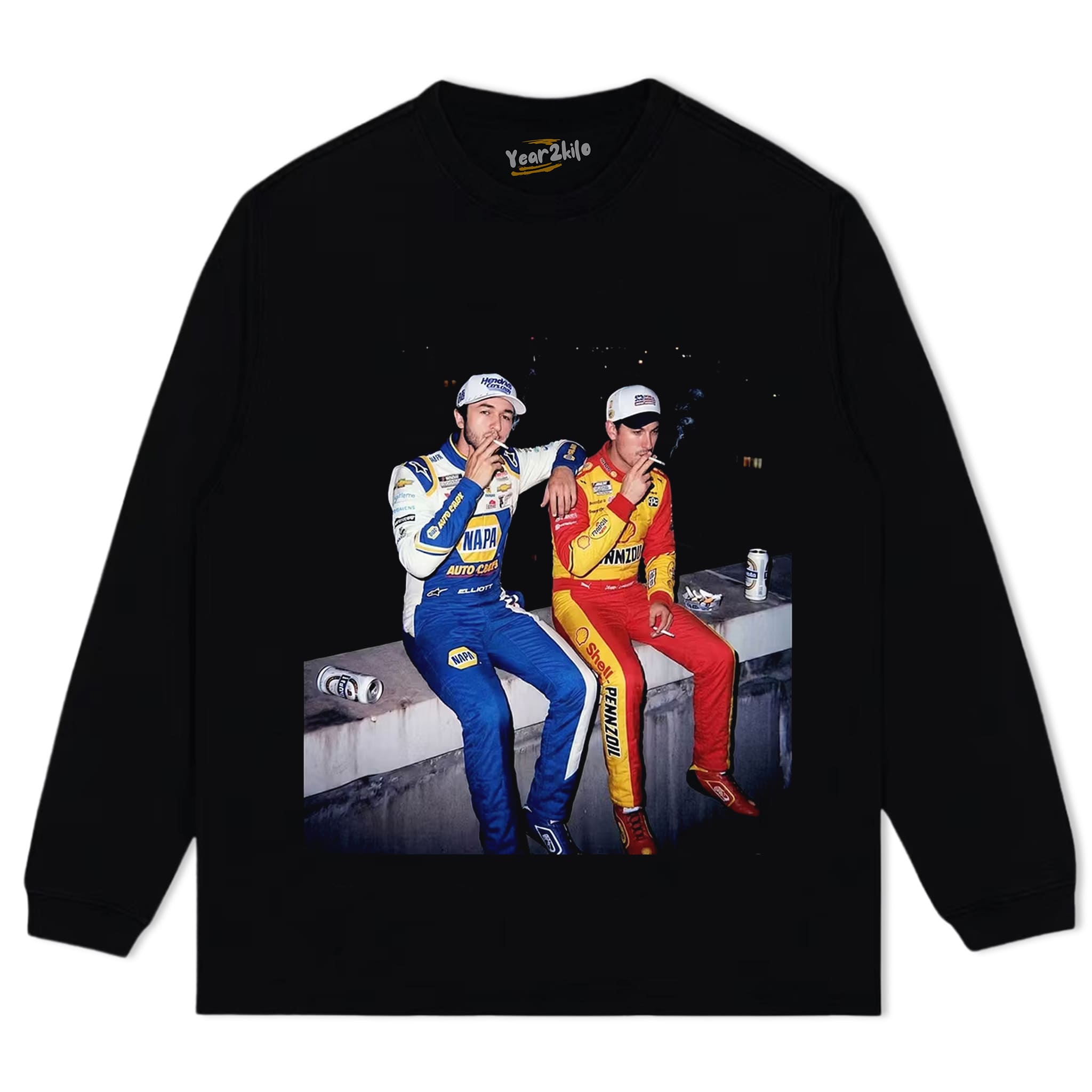 CHASE ELLIOTT & JOEY LOGANO TANK TOP & TEE & LONG SLEEVE & LAYERED LS & HOODIE