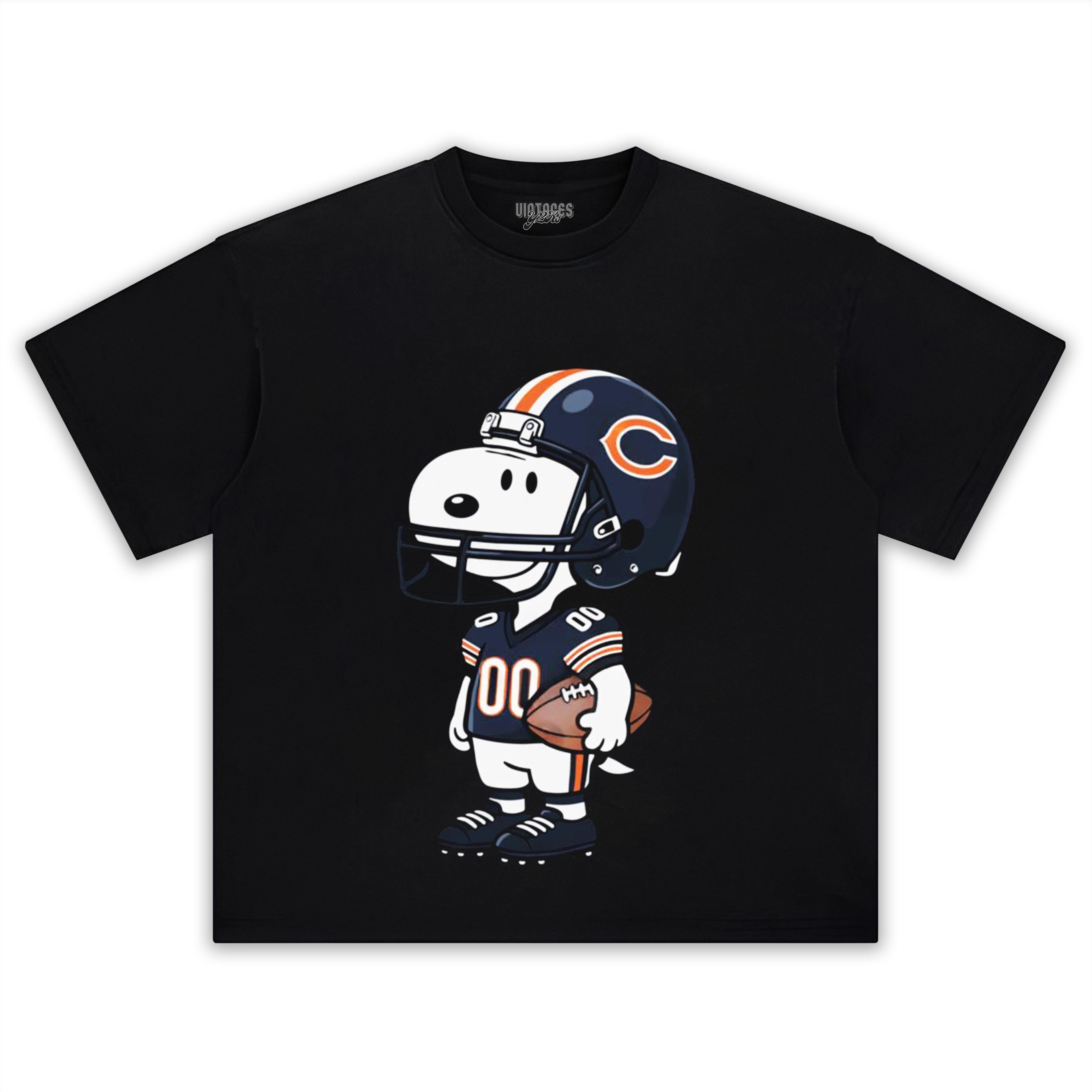 CHICAGO-BEARS-SNOOPY TEE & LS & HOODIE