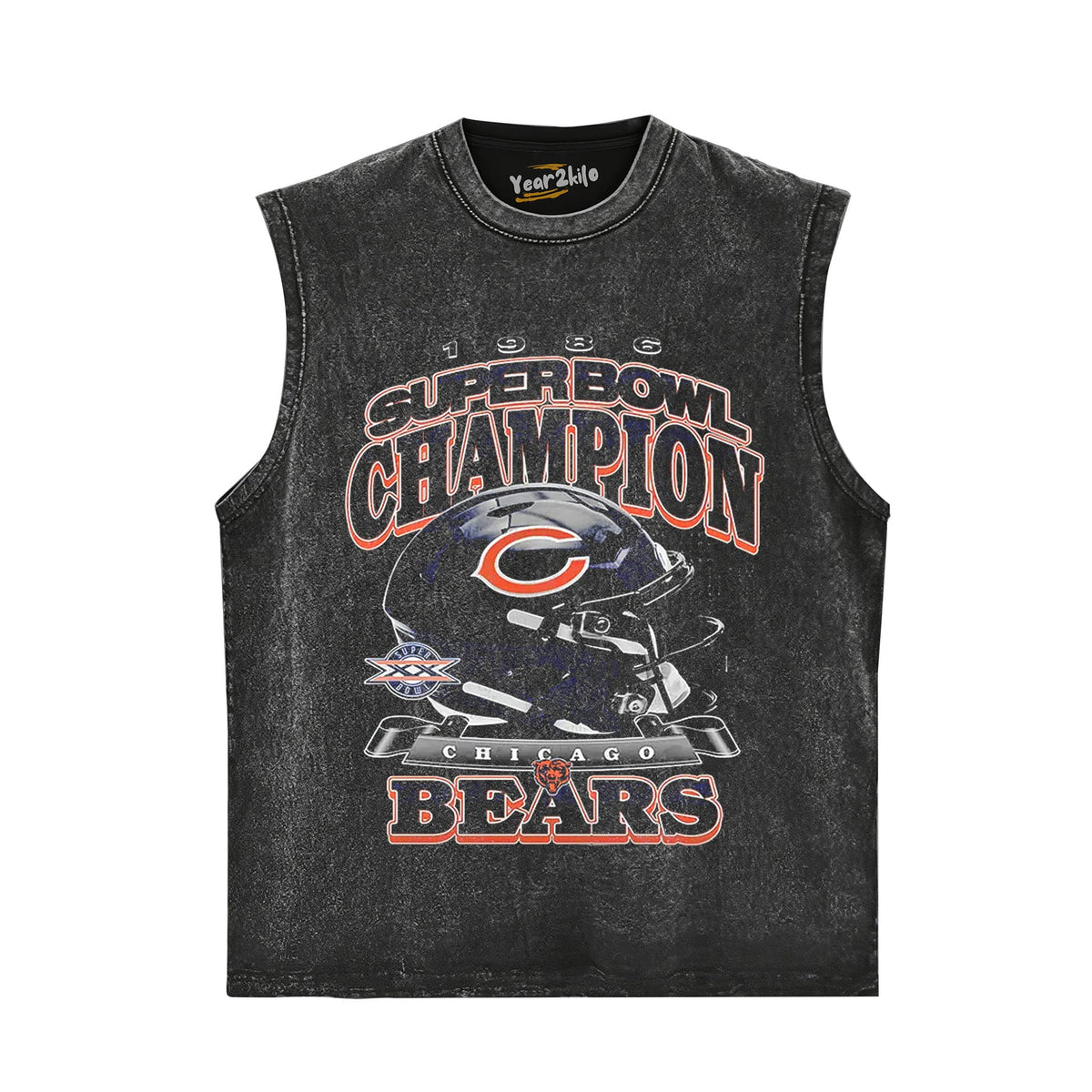 CHICAGO BEARS TANK TOP & TEE & LONG SLEEVE & LAYERED LS & HOODIE