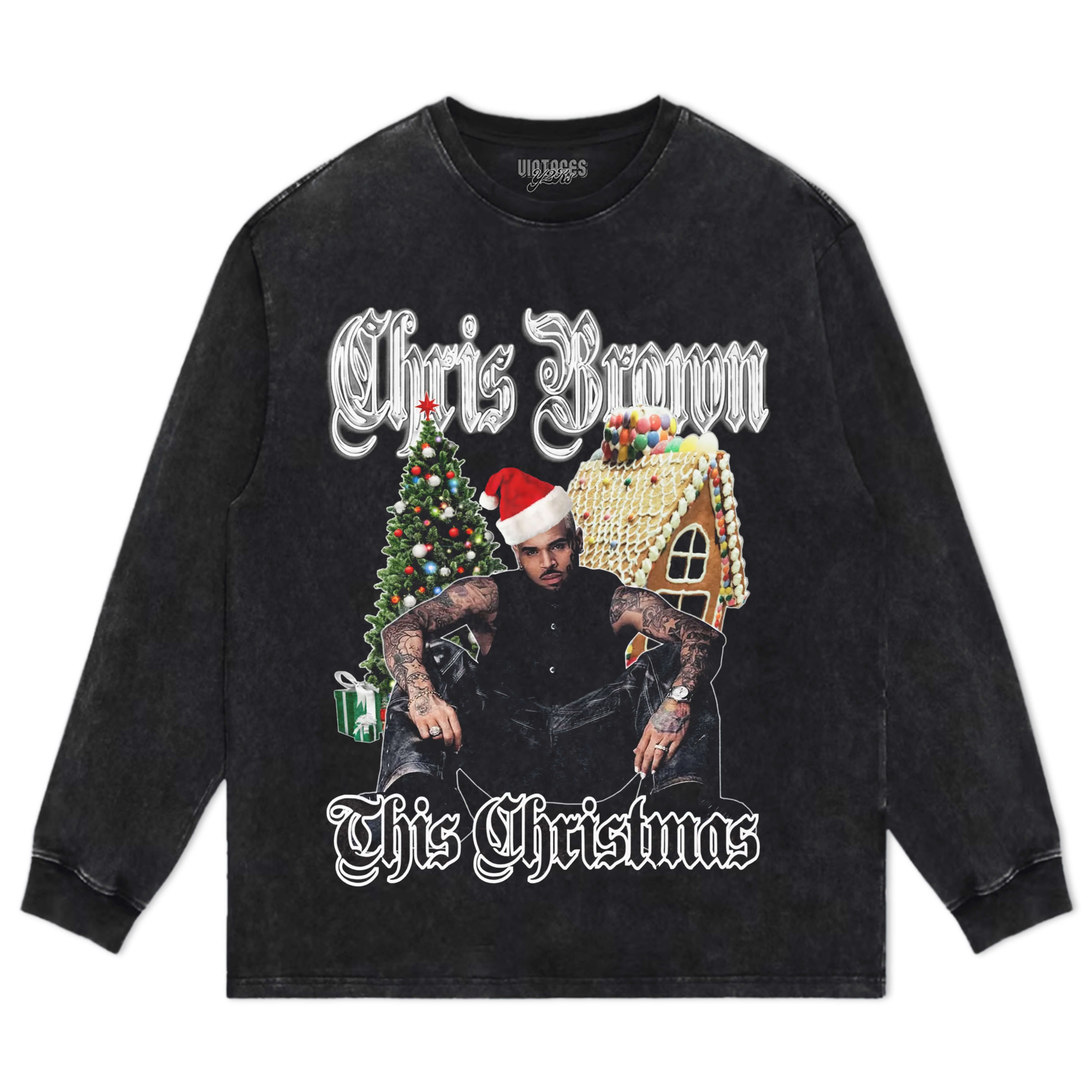 CHRIS BROWN & CHRISTMAS SPECIAL EDITION V3 TEE & LS & HOODIE