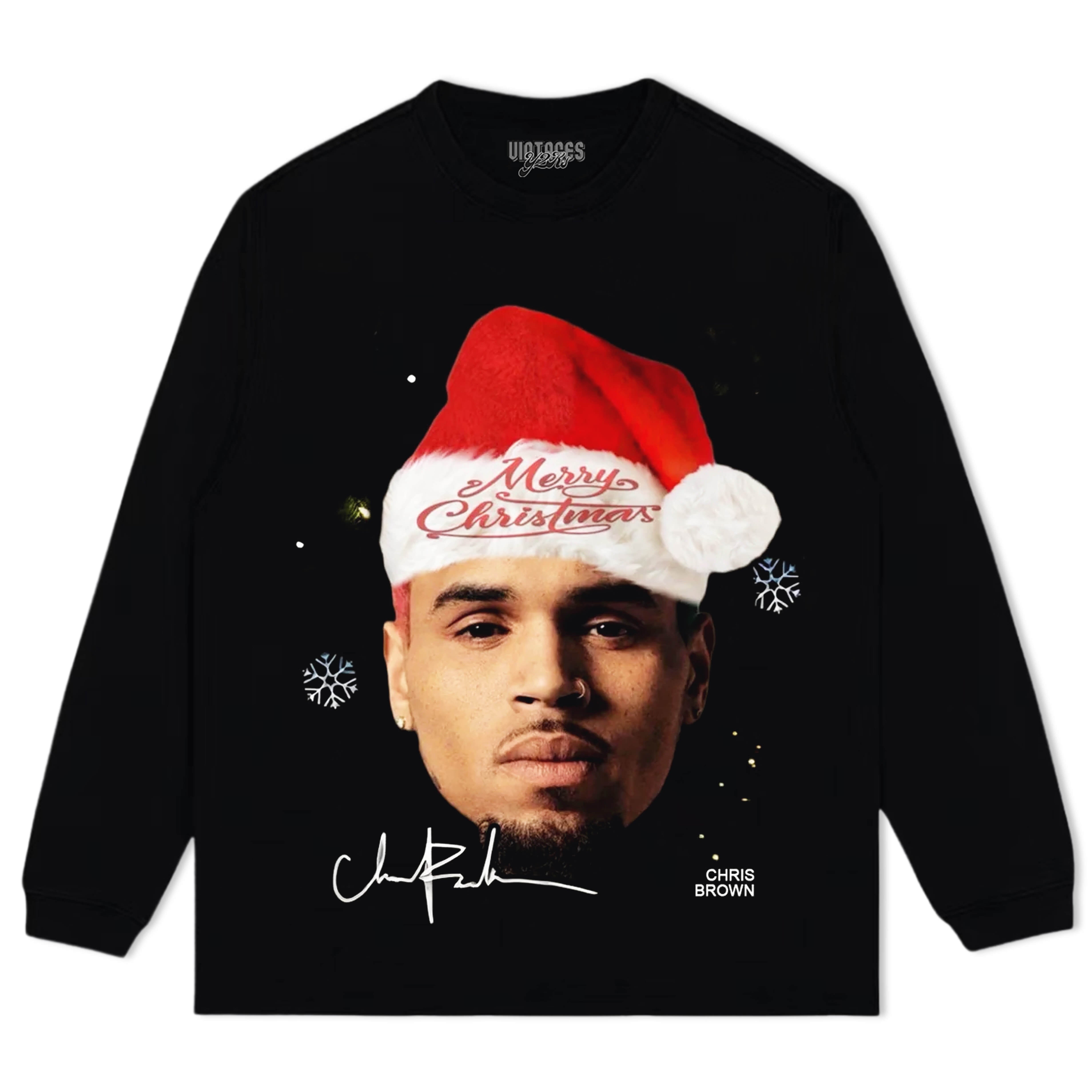 CHRIS BROWN & CHRISTMAS SPECIAL EDITION V5 TEE & LS & HOODIE