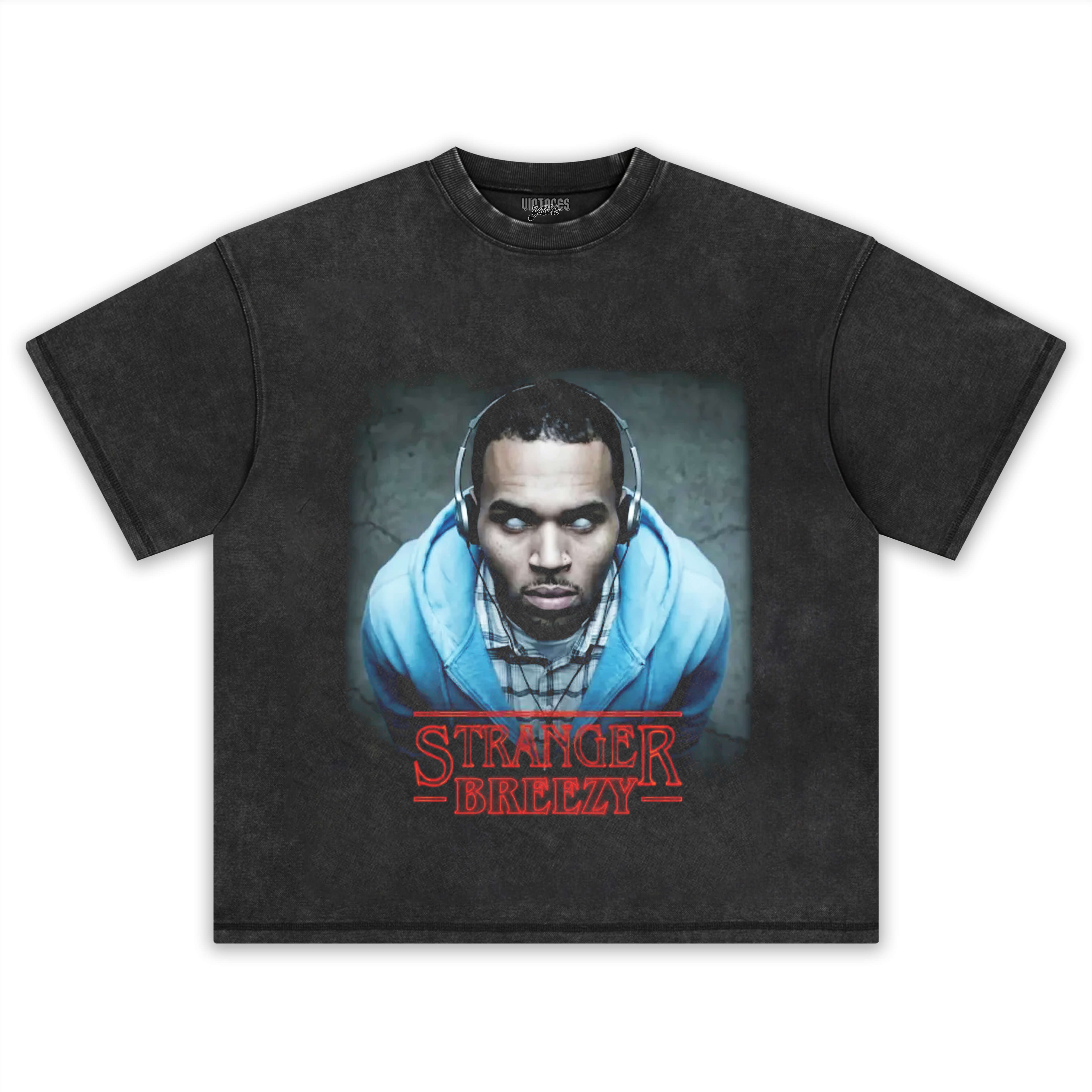 CHRIS BROWN & STRANGER THINGS MAX V2 TEE & LS & HOODIE