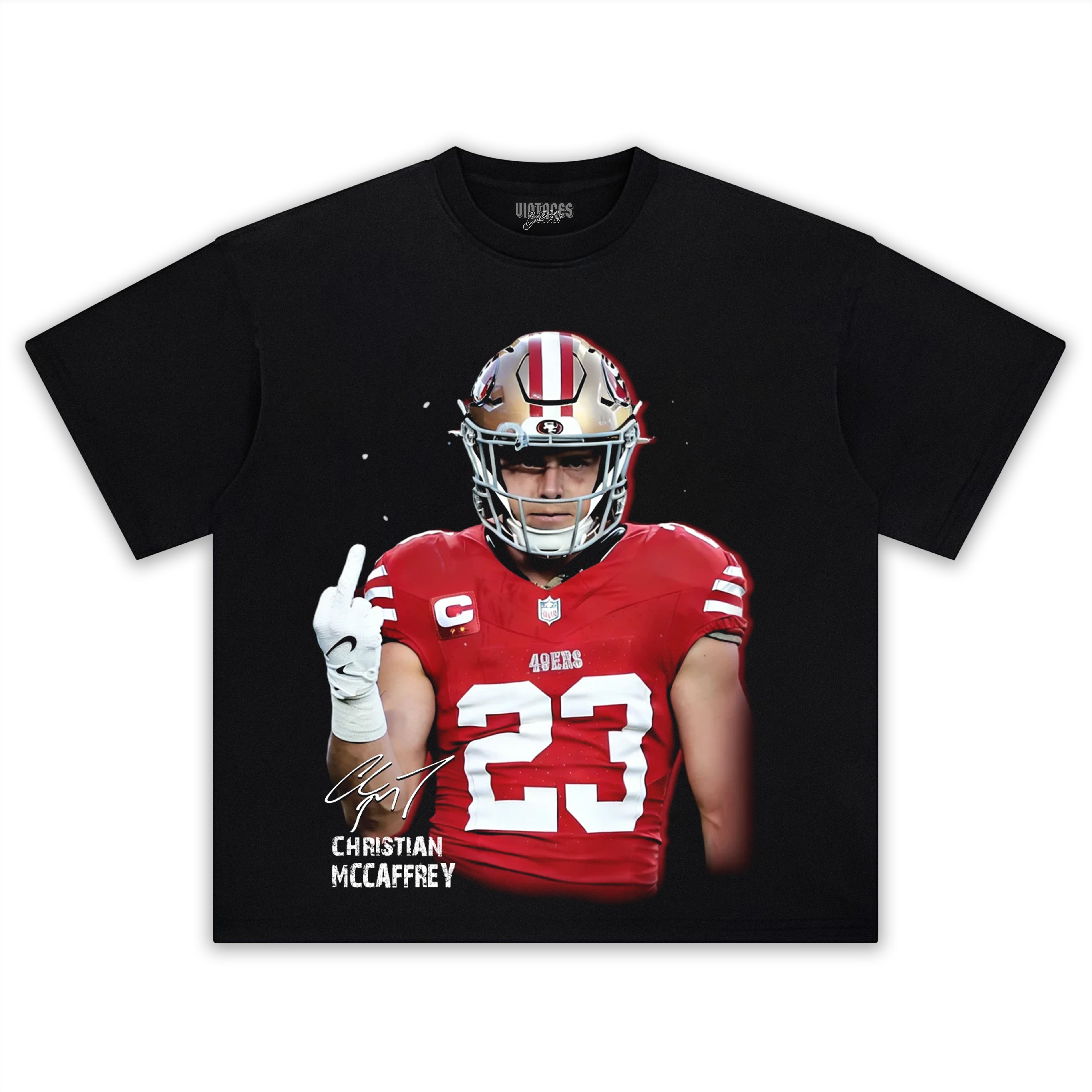 CHRISTIAN MCCAFFREY TEE & LS & HOODIE