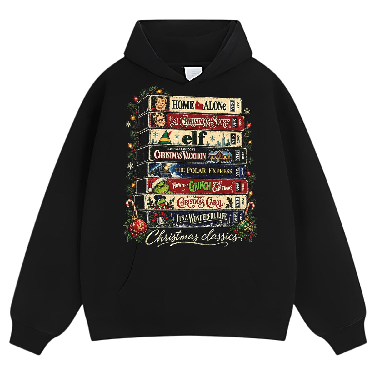 CHRISTMAS MOVIE CLASSICS TANK TOP & TEE & LONG SLEEVE & LAYERED LS & HOODIE