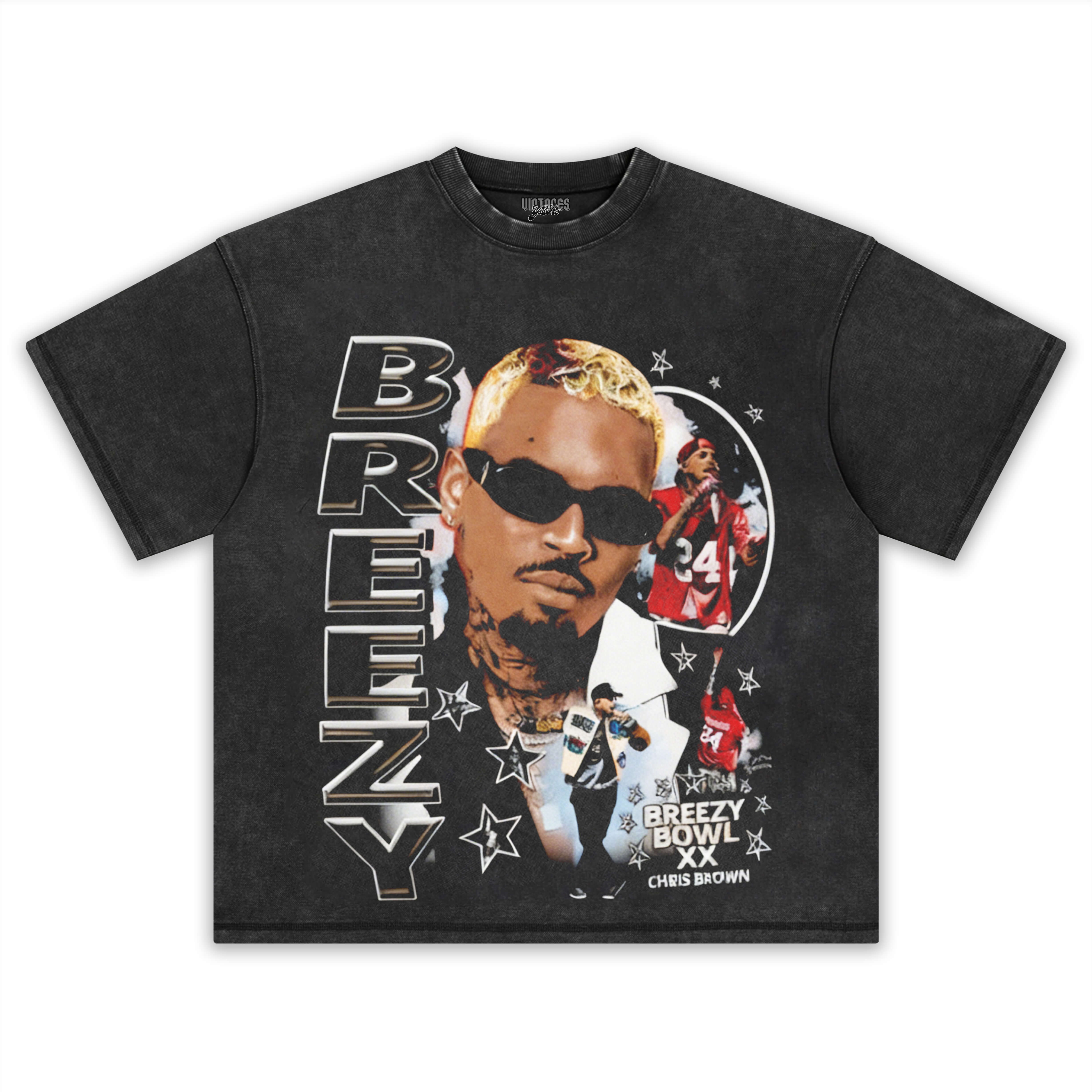 CHRIS BROWN & BREEZY V3 TEE & LS & HOODIE
