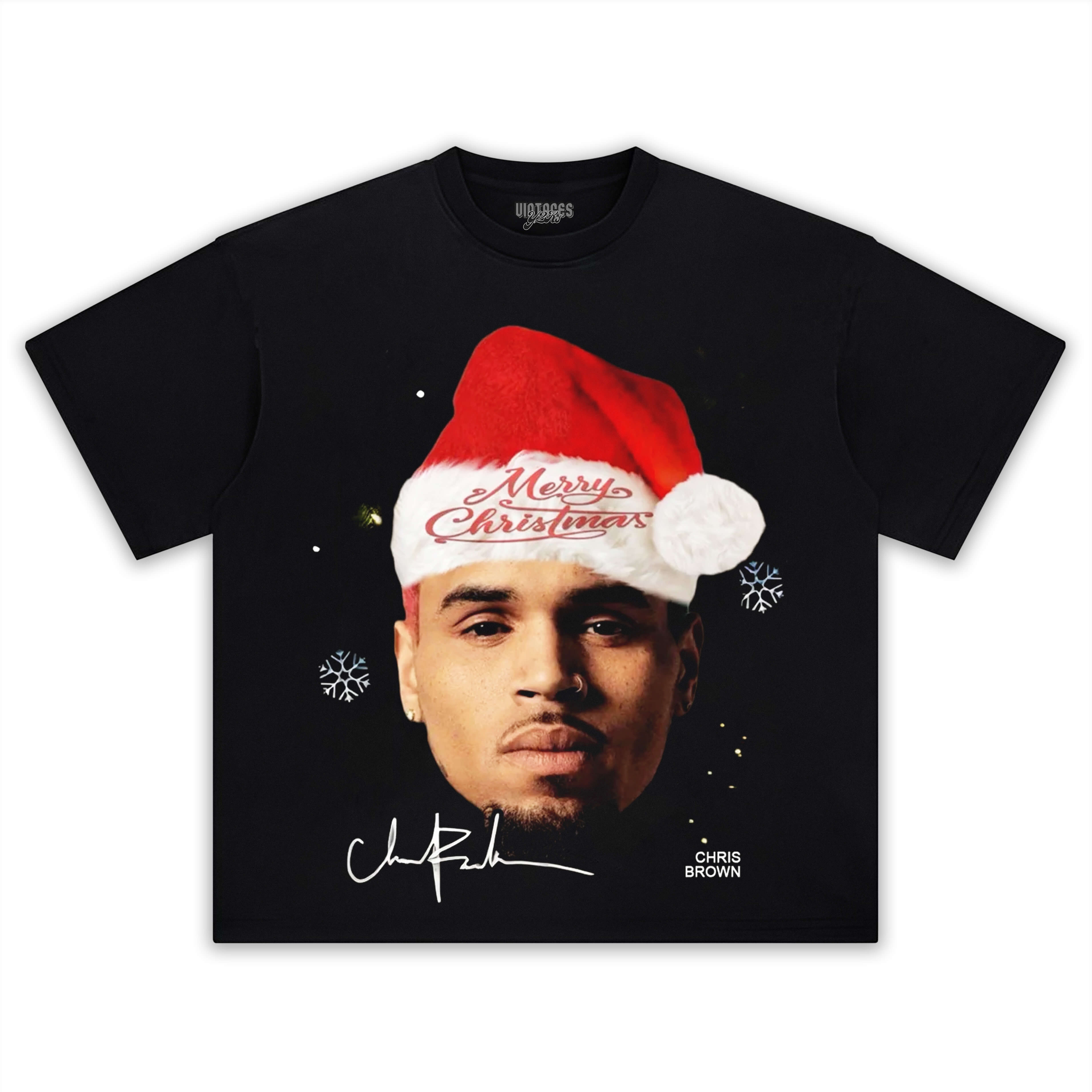 CHRIS BROWN & CHRISTMAS SPECIAL EDITION V5 TEE & LS & HOODIE