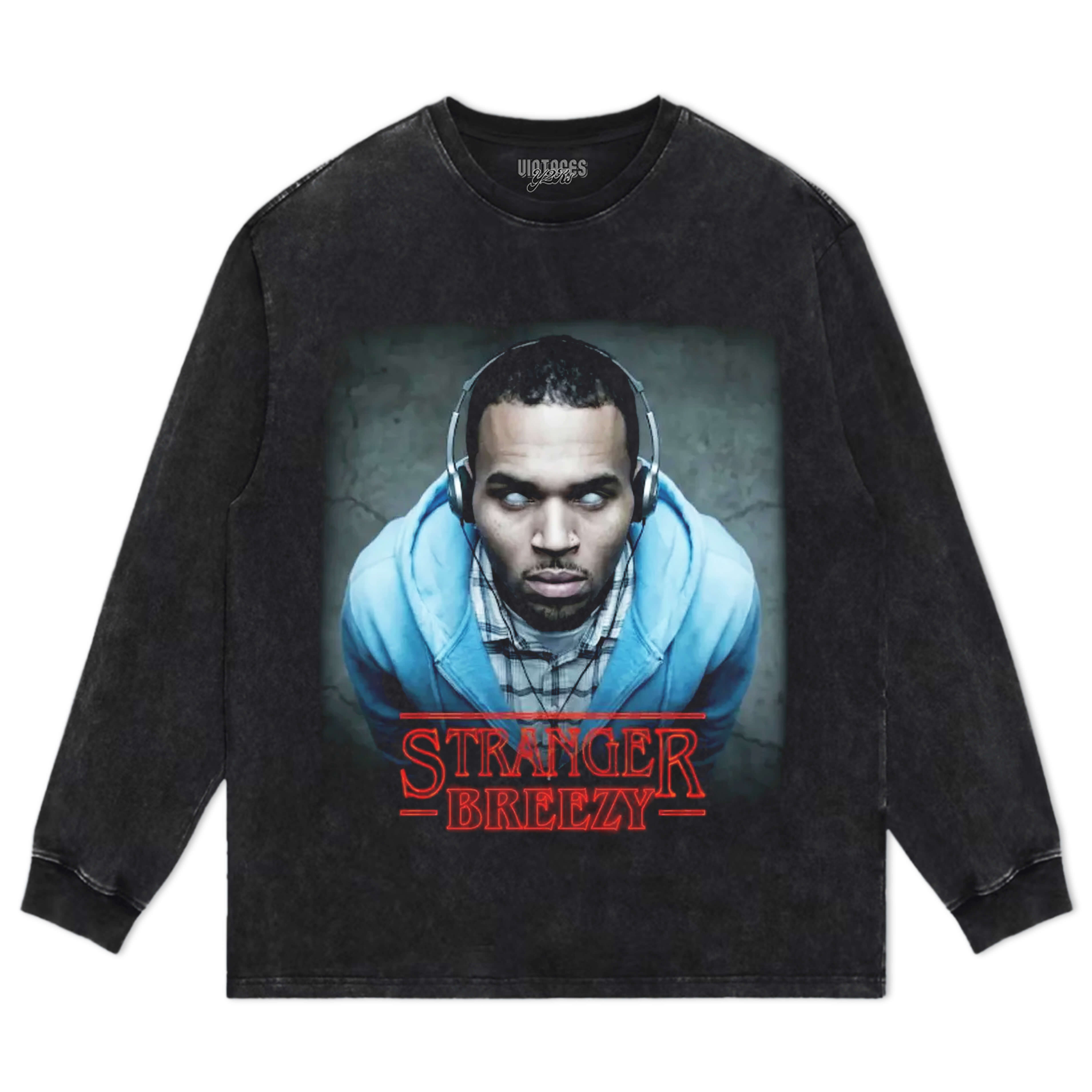 CHRIS BROWN & STRANGER THINGS MAX V2 TEE & LS & HOODIE