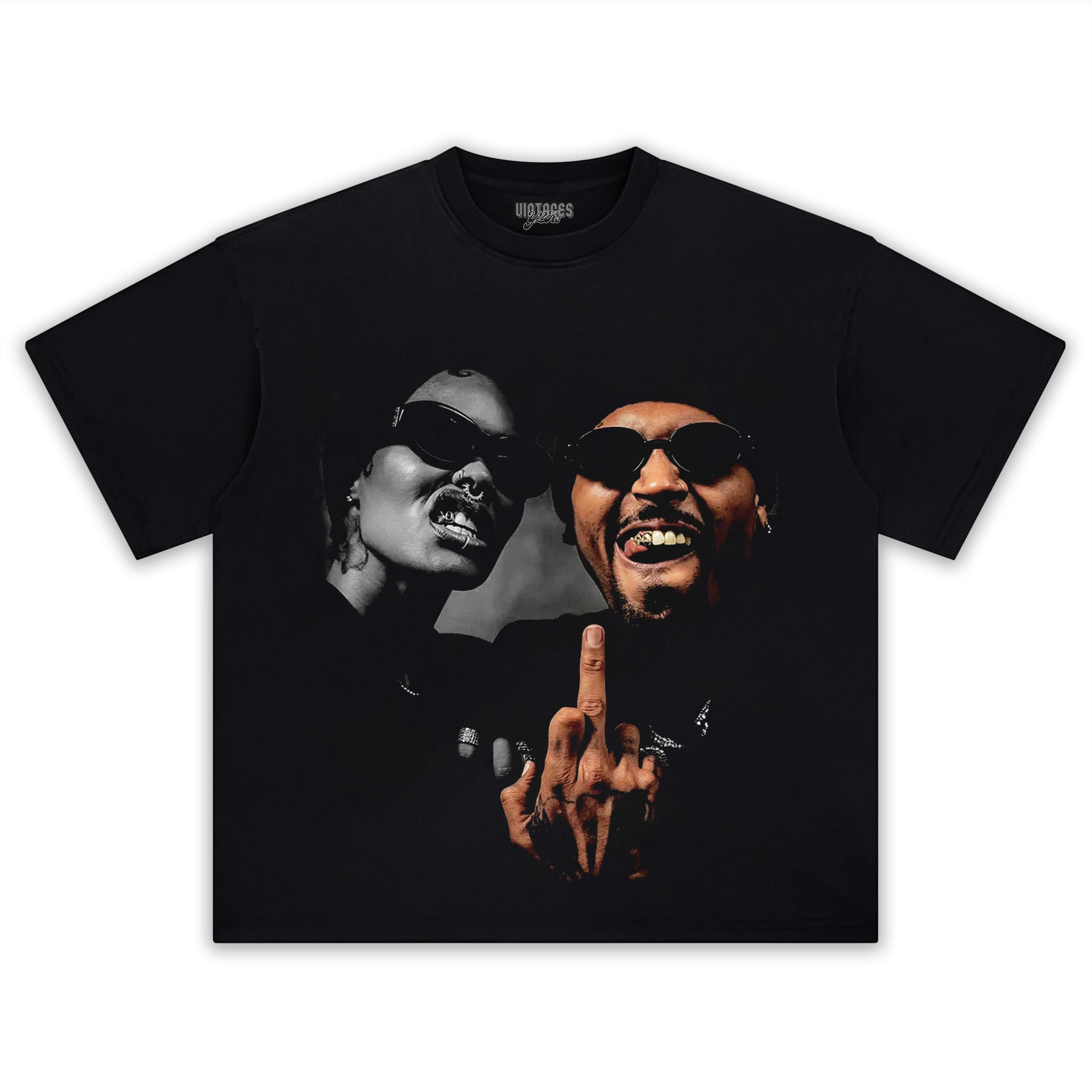CHRIS BROWN & TEYANA TAYLOR TEE & LS & HOODIE