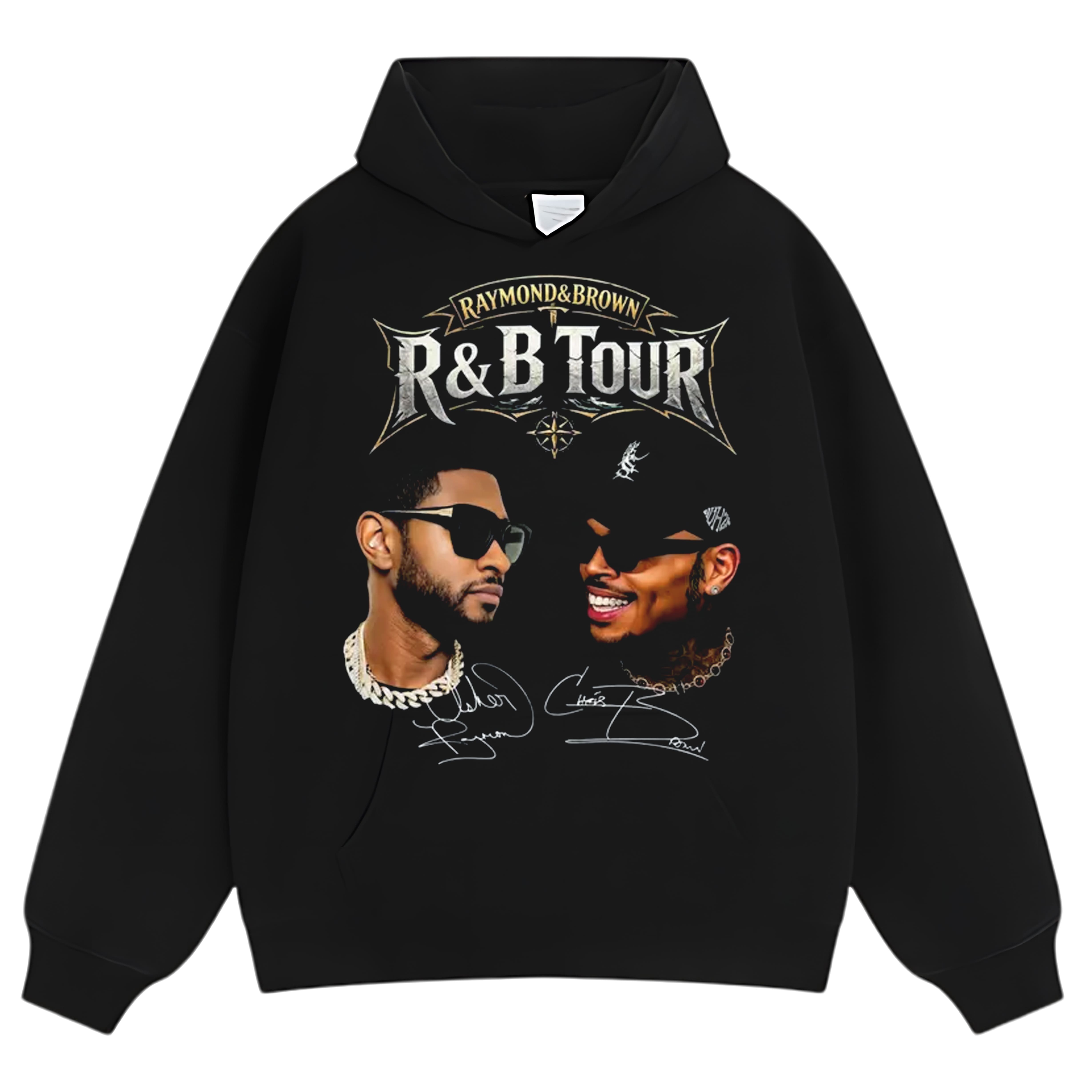 CHRIS BROWN USHER RAYMOND THE R&B TOUR 2026 TANK TOP & TEE & LONG SLEEVE & LAYERED LS & HOODIE