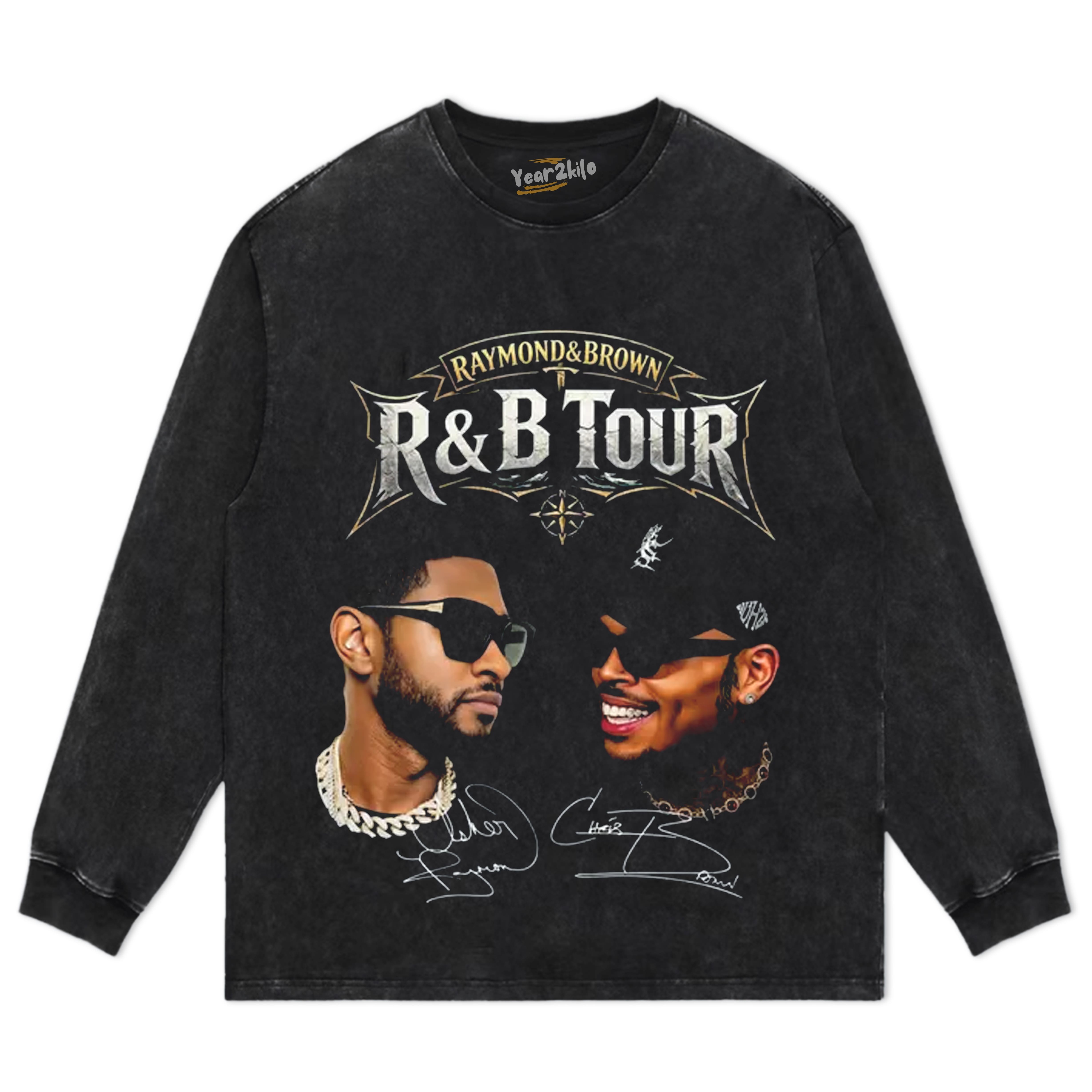 CHRIS BROWN USHER RAYMOND THE R&B TOUR 2026 TANK TOP & TEE & LONG SLEEVE & LAYERED LS & HOODIE