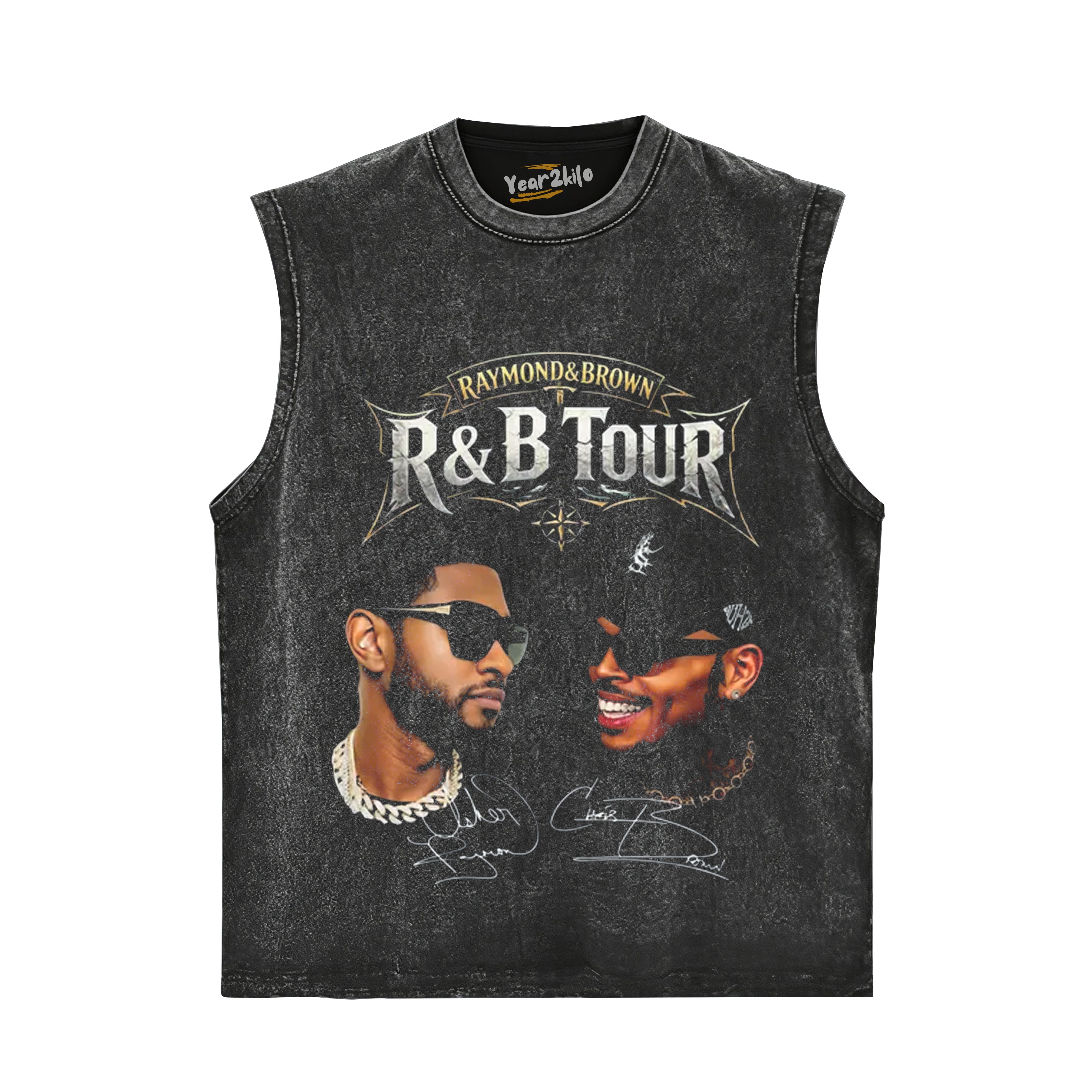 CHRIS BROWN USHER RAYMOND THE R&B TOUR 2026 TANK TOP & TEE & LONG SLEEVE & LAYERED LS & HOODIE