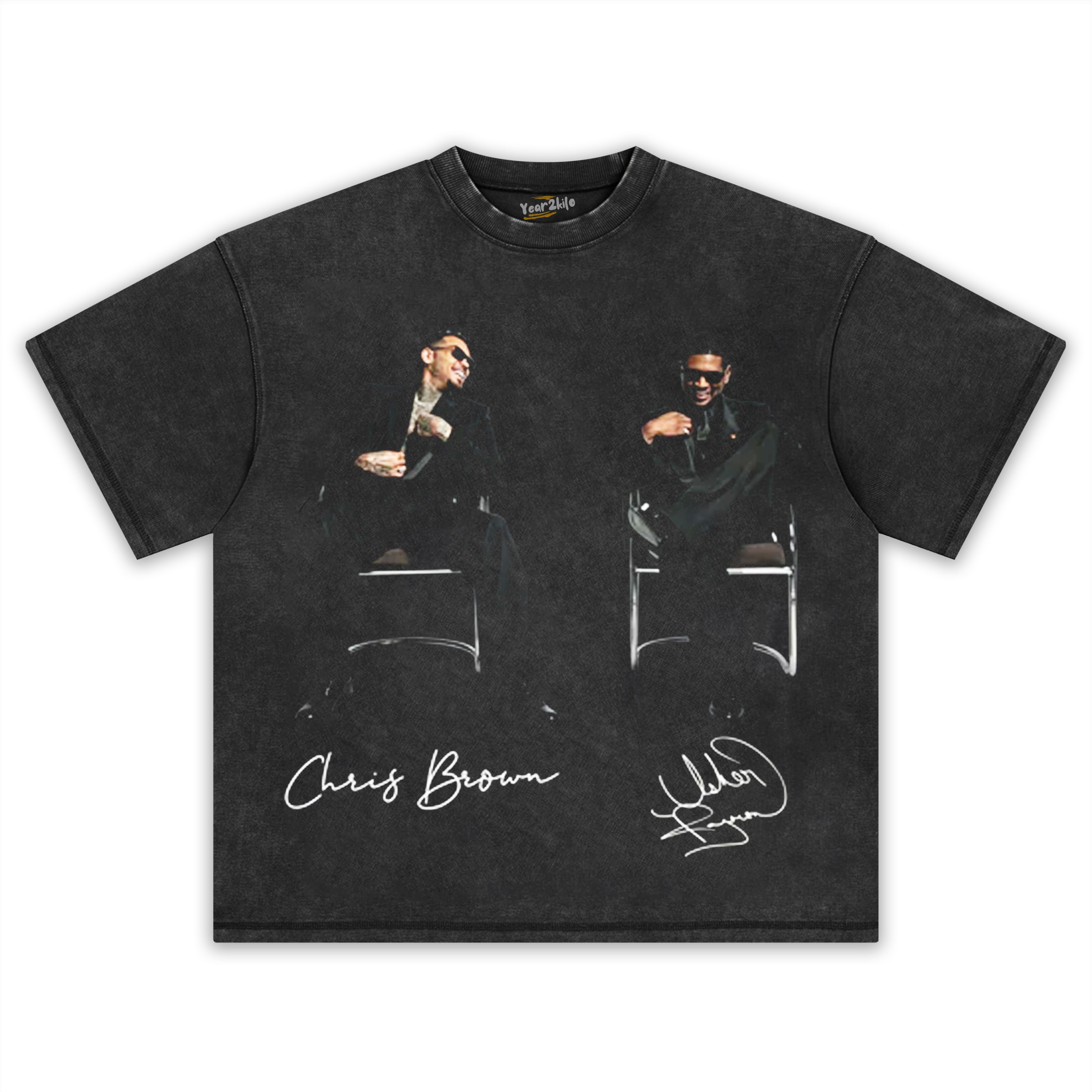 CHRIS BROWN & USHER THE R&B TOUR TANK TOP & TEE