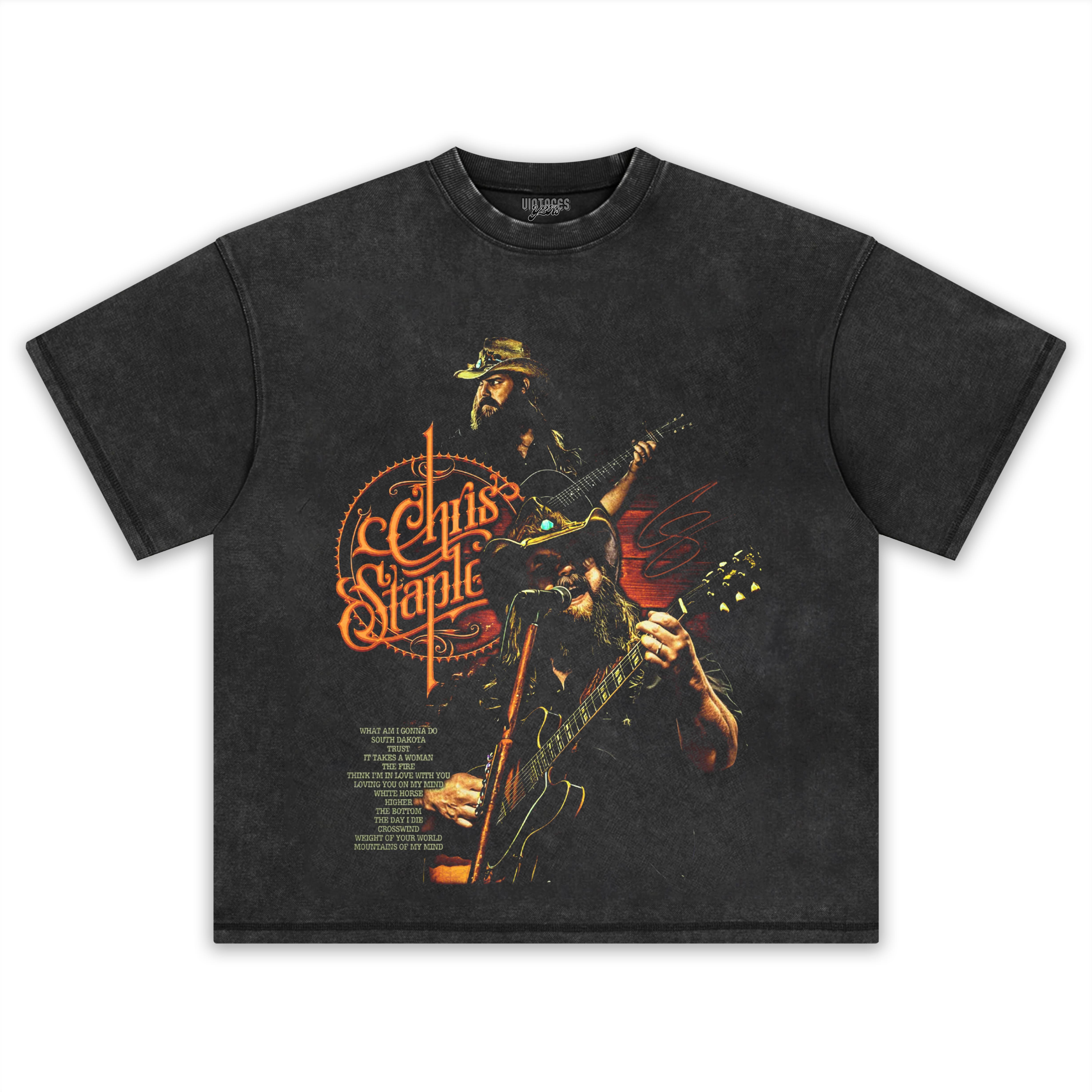 CHRIS STAPLETON TEE & LS & HOODIE