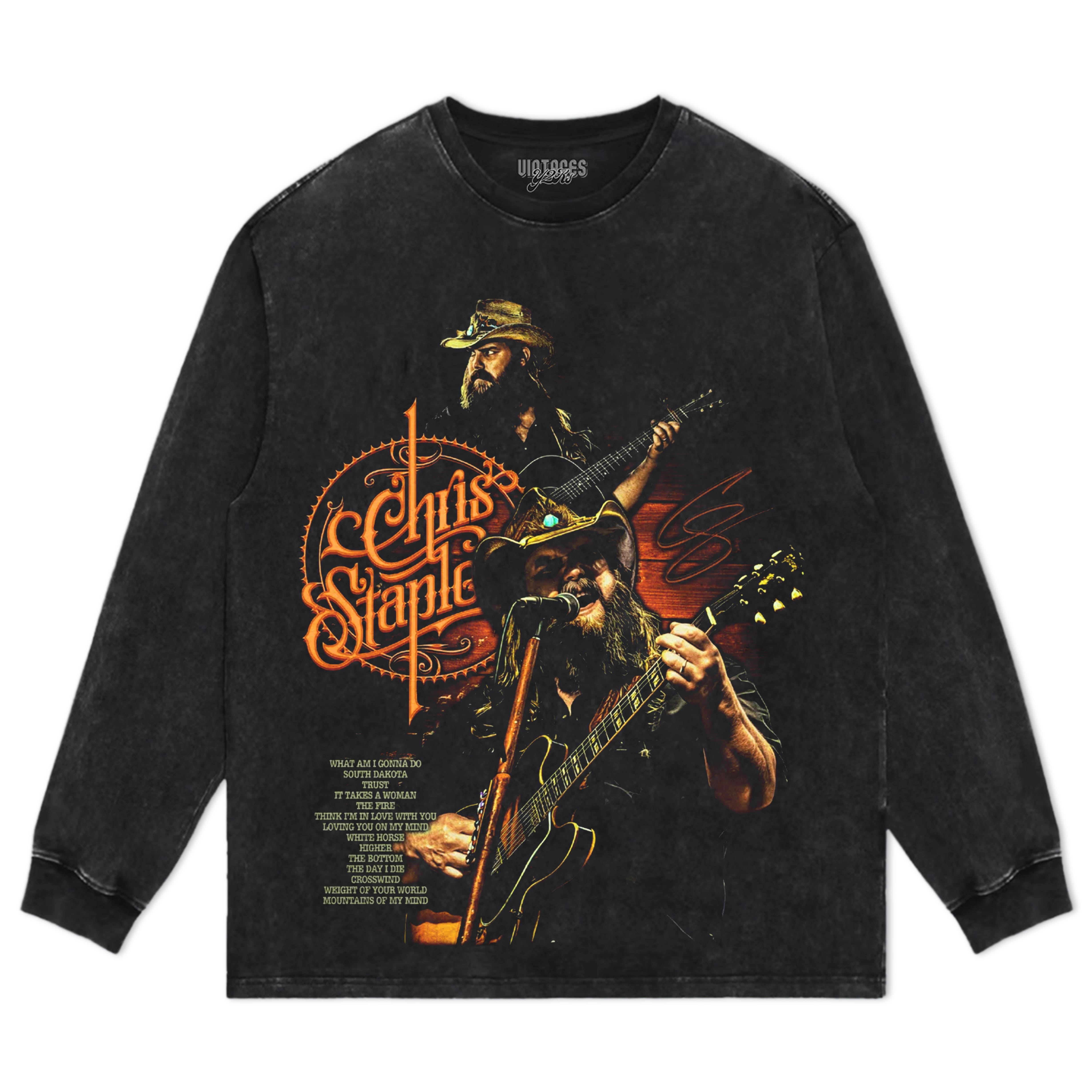 CHRIS STAPLETON TEE & LS & HOODIE