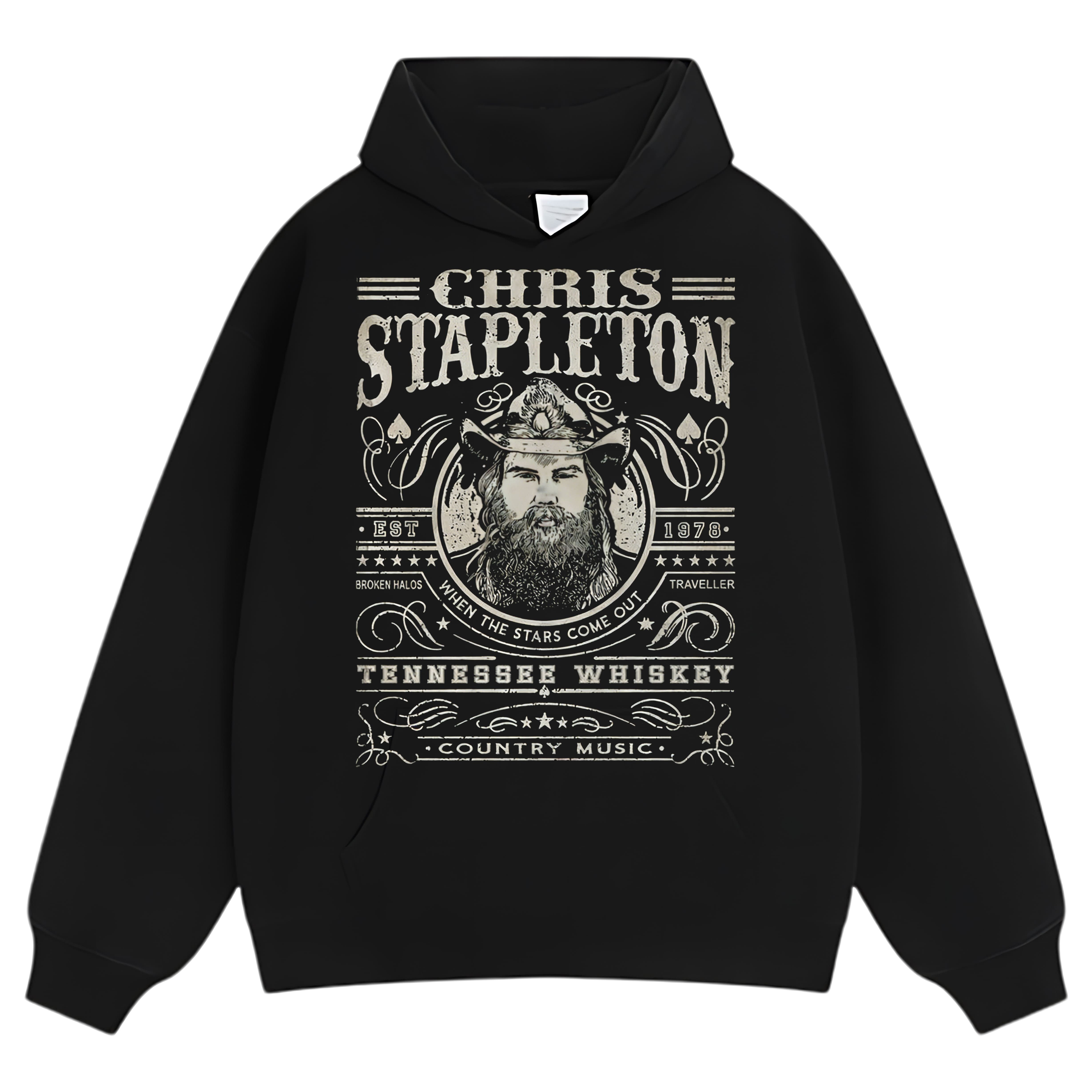 CHRIS WHISKEY STAPLETON VINTAGE TEE & LS & HOODIE