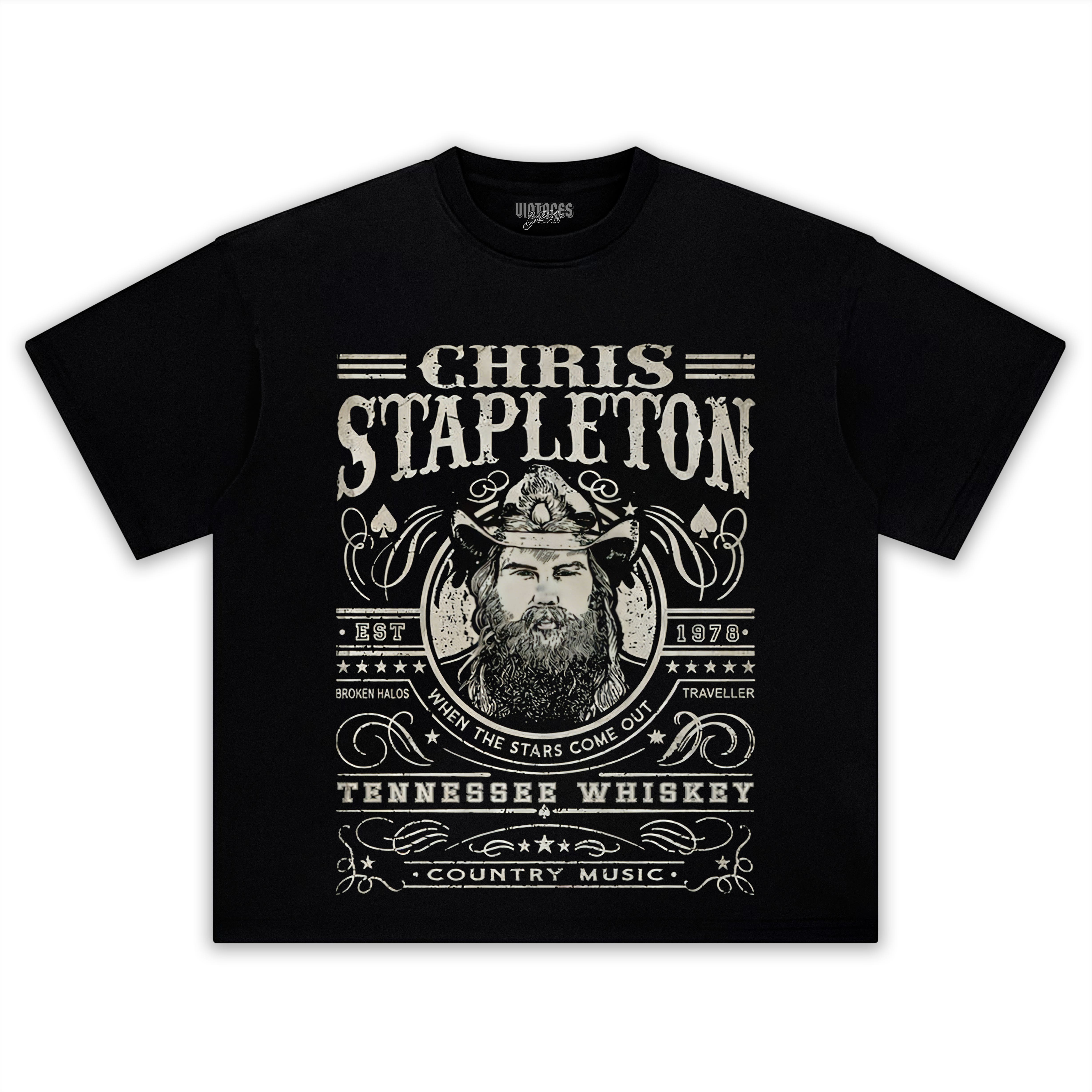 CHRIS WHISKEY STAPLETON VINTAGE TEE & LS & HOODIE