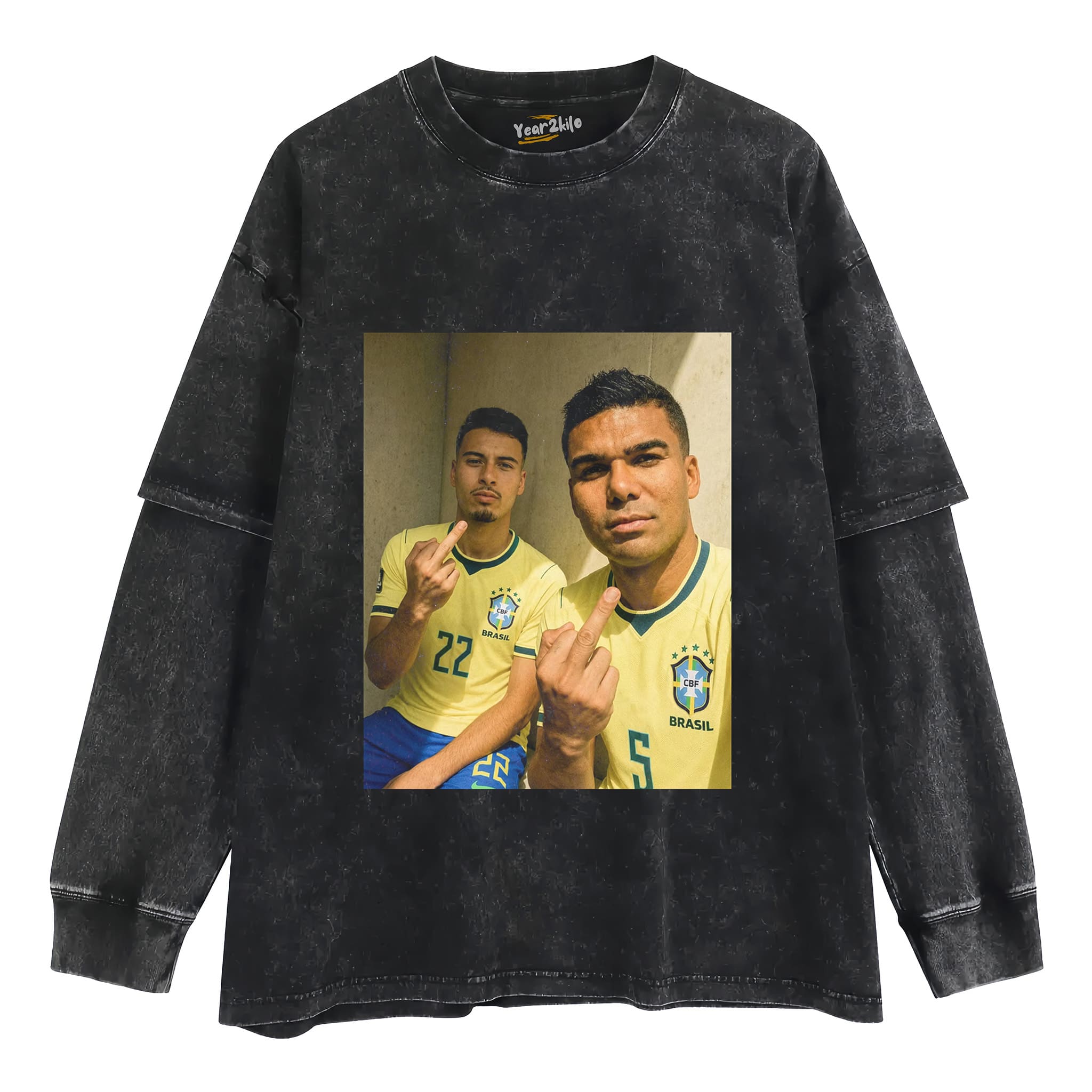 CLASSIC RETRO SOCCER TANK TOP & TEE & LONG SLEEVE & LAYERED LS & HOODIE