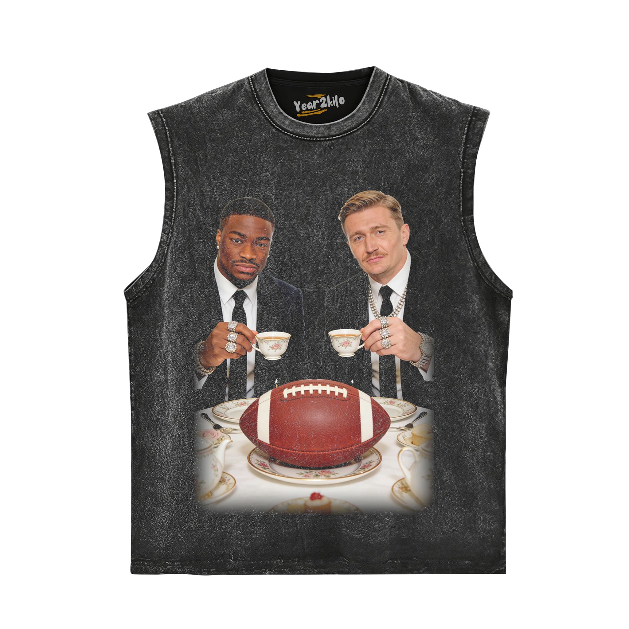 CLASSY FOOTBALL TEA PARTY TANK TOP & TEE & LONG SLEEVE & LAYERED LS & HOODIE