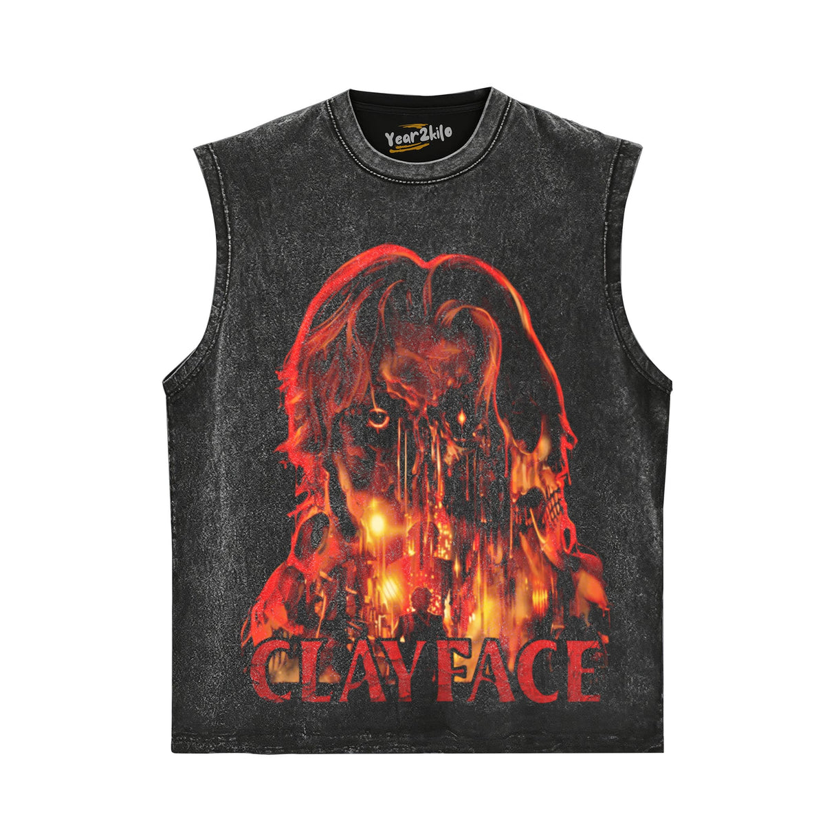 CLAYFACE MONSTER UNLEASHED TANK TOP & TEE & LONG SLEEVE & LAYERED LS & HOODIE