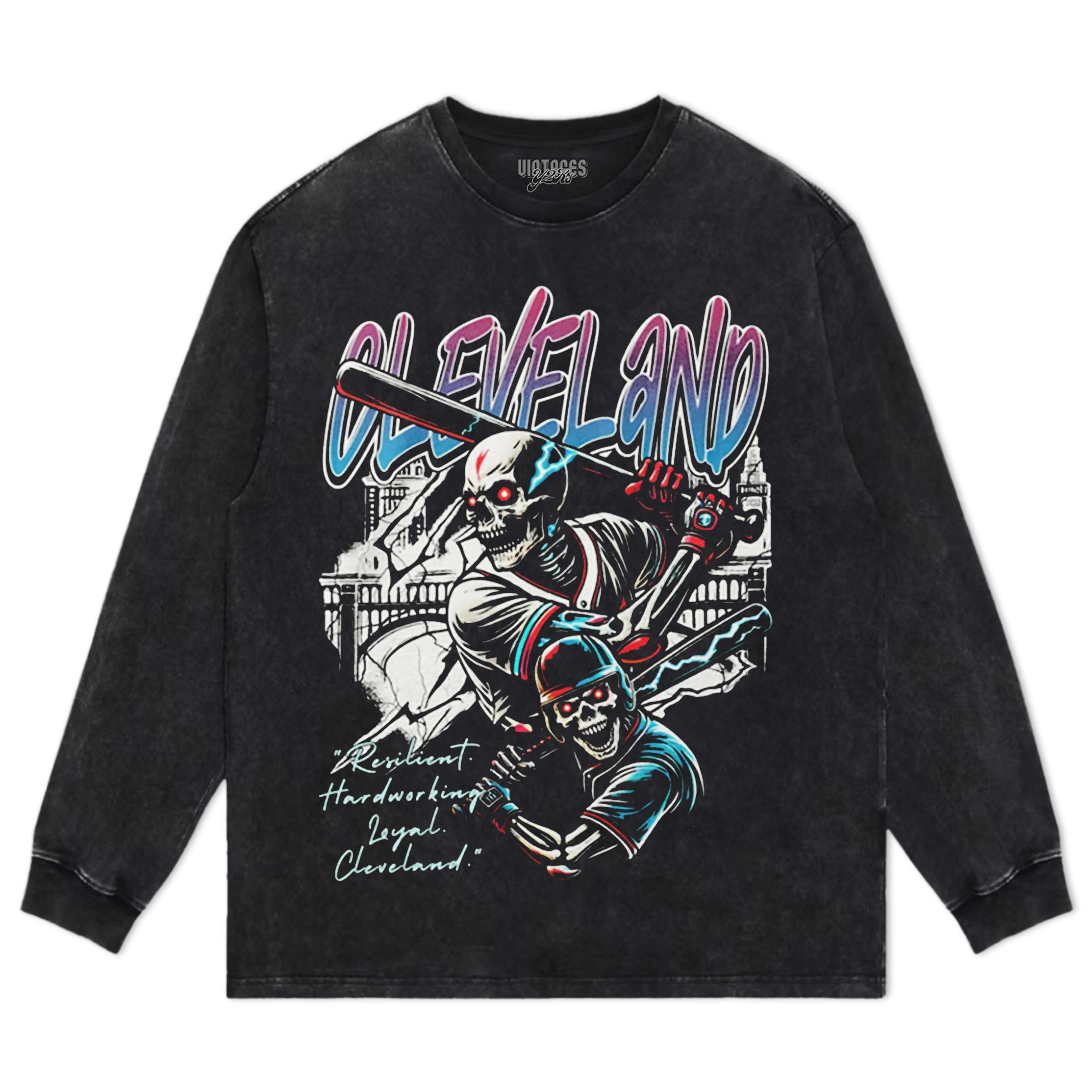 CLEVELAND BASEBALL TEE & LS & HOODIE