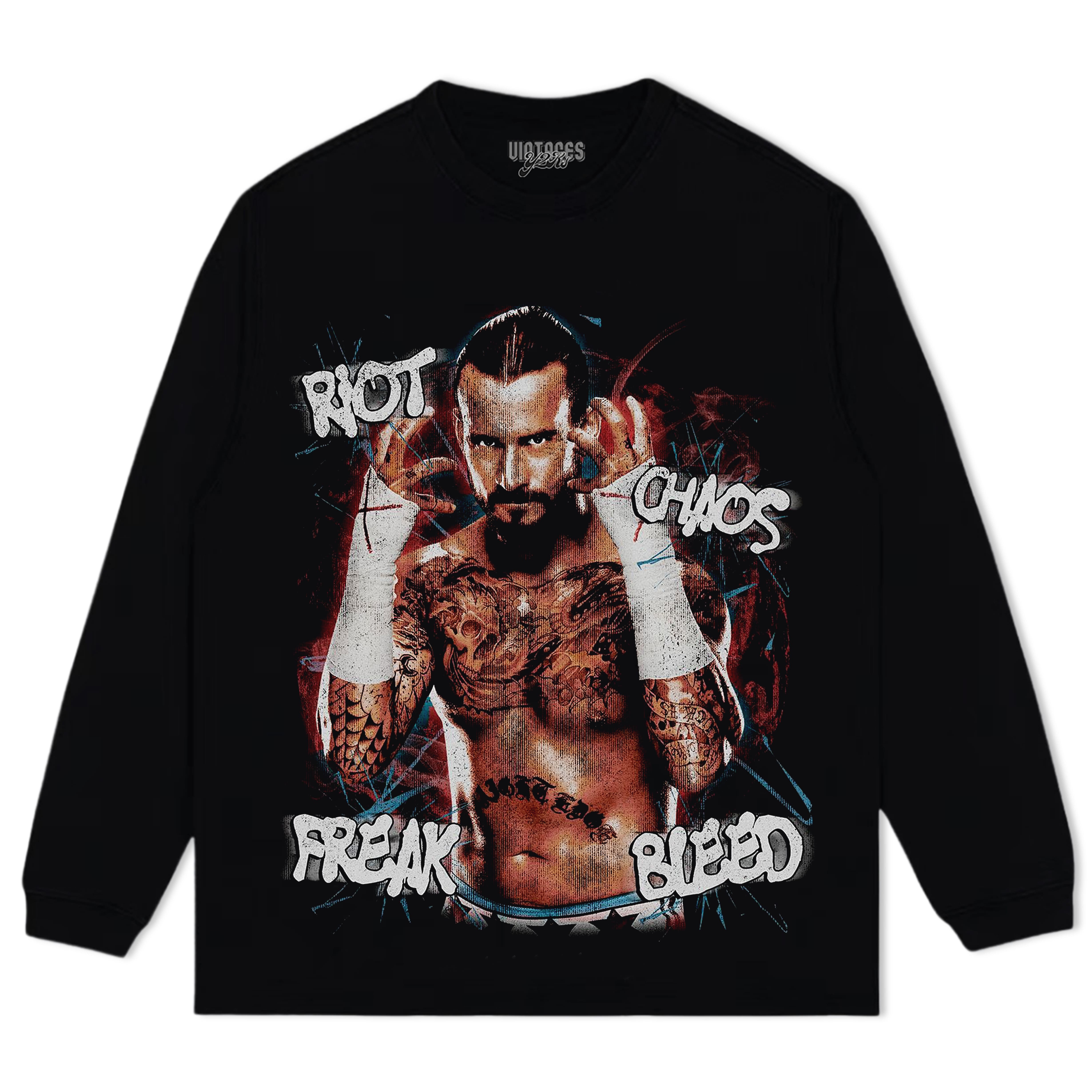 CM PUNK TEE & LS & HOODIE