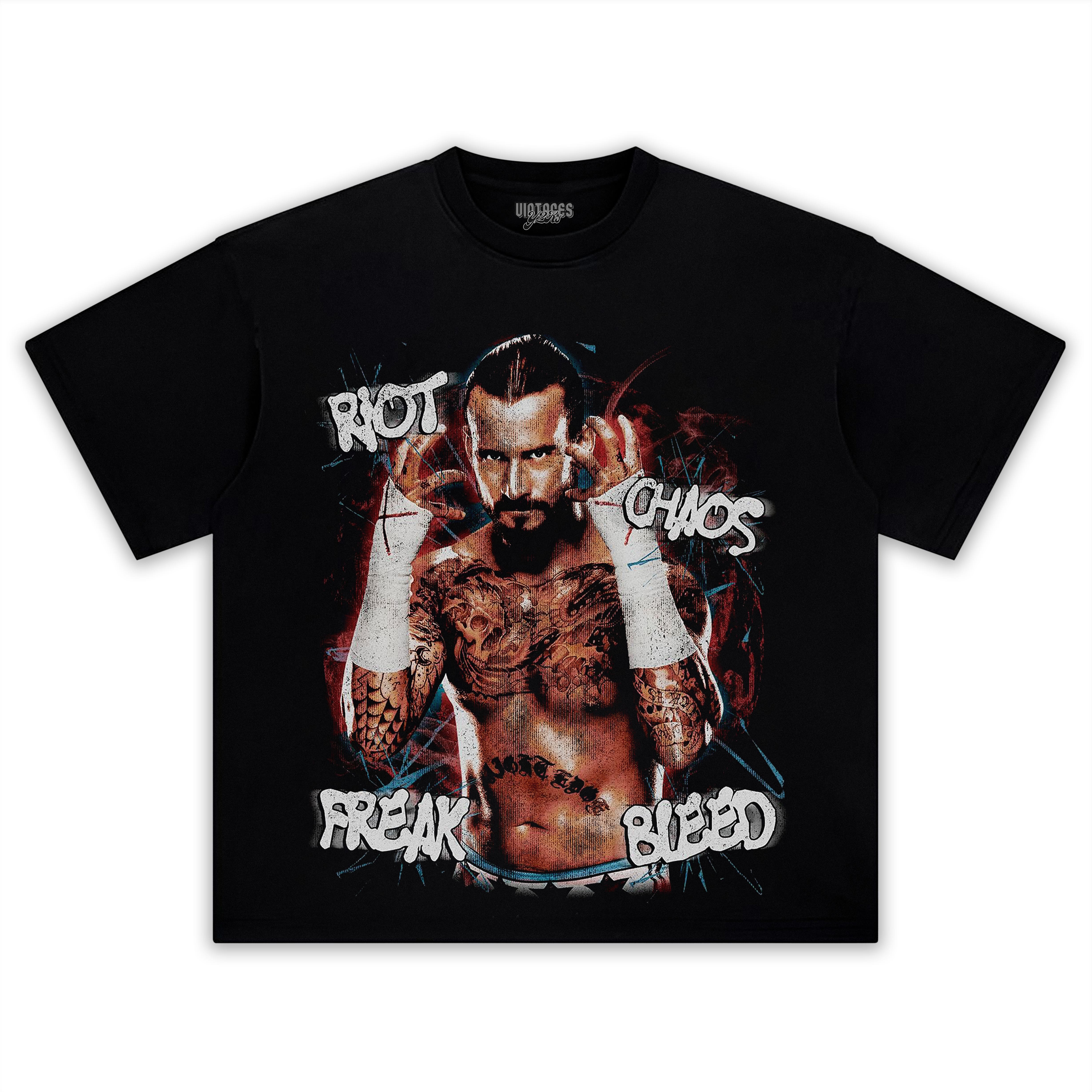 CM PUNK TEE & LS & HOODIE