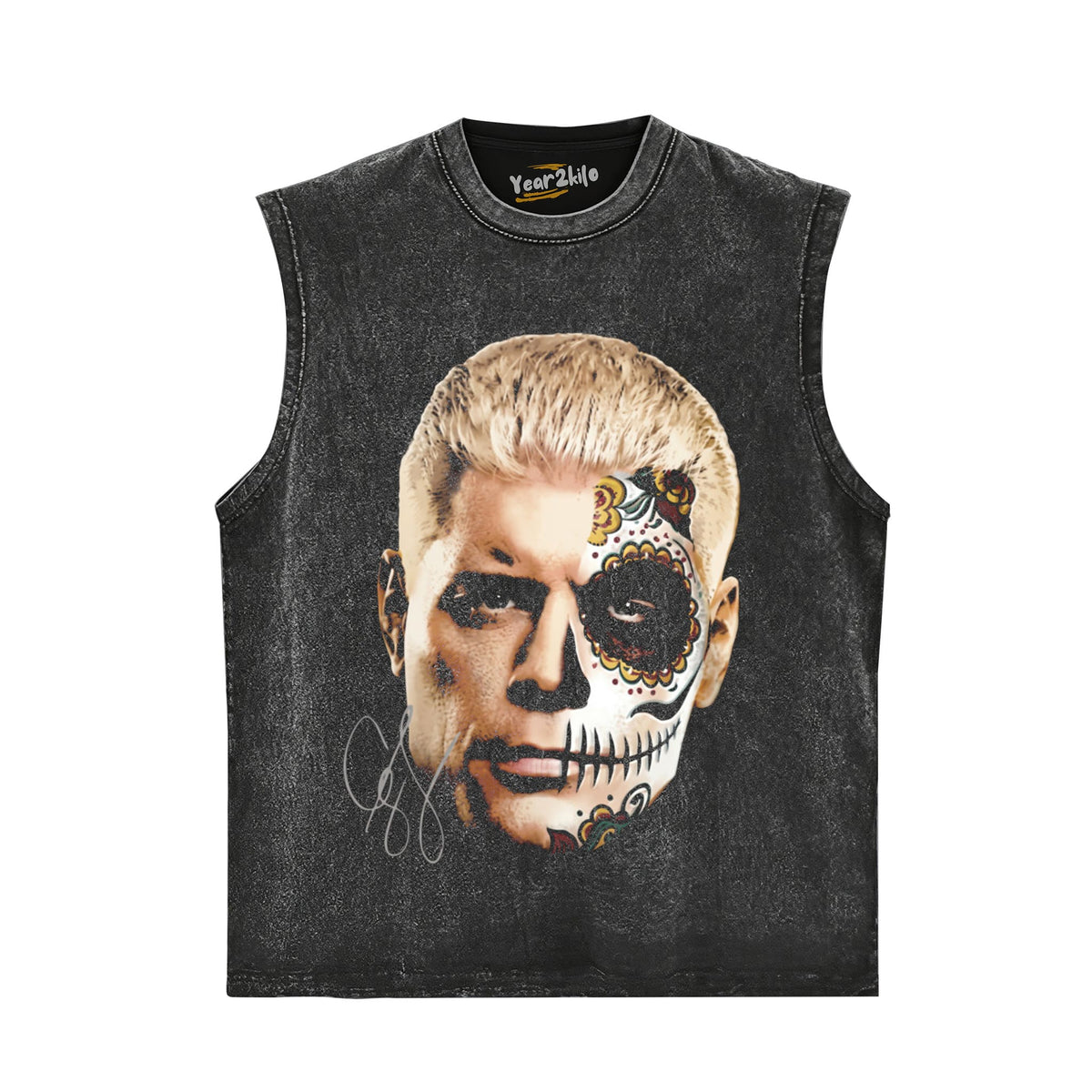 CODY RHODES - DIA DE MUERTOS TANK TOP & TEE & LONG SLEEVE & LAYERED LS & HOODIE