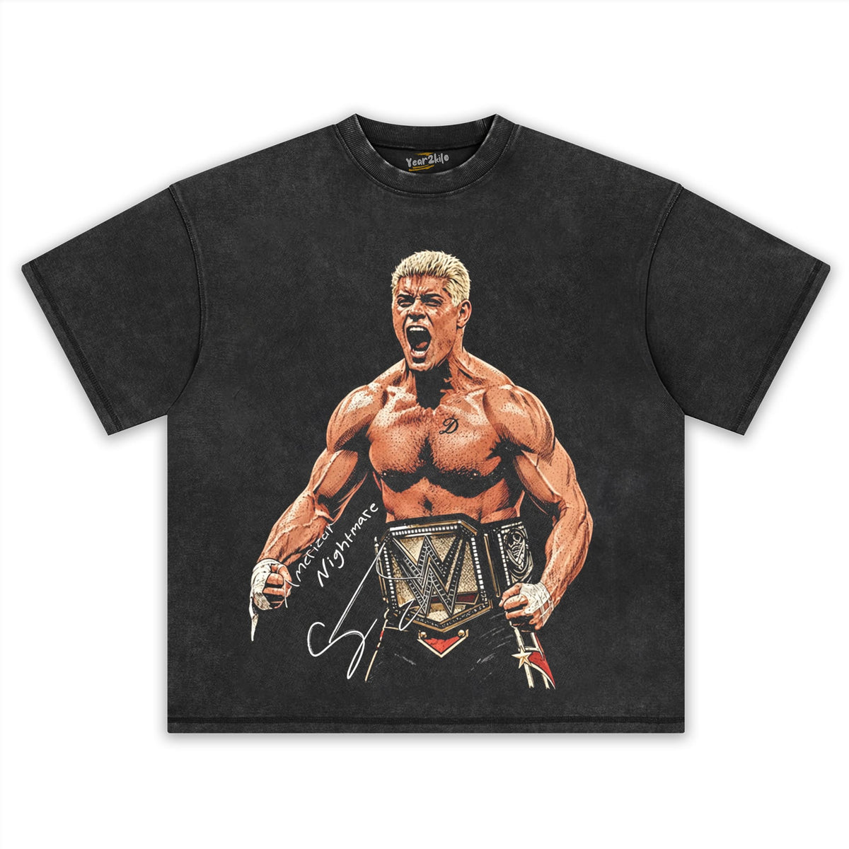 CODY RHODES AMERICAN NIGHTMARE WWE CHAMPION TANK TOP & TEE & LONG SLEEVE & LAYERED LS & HOODIE