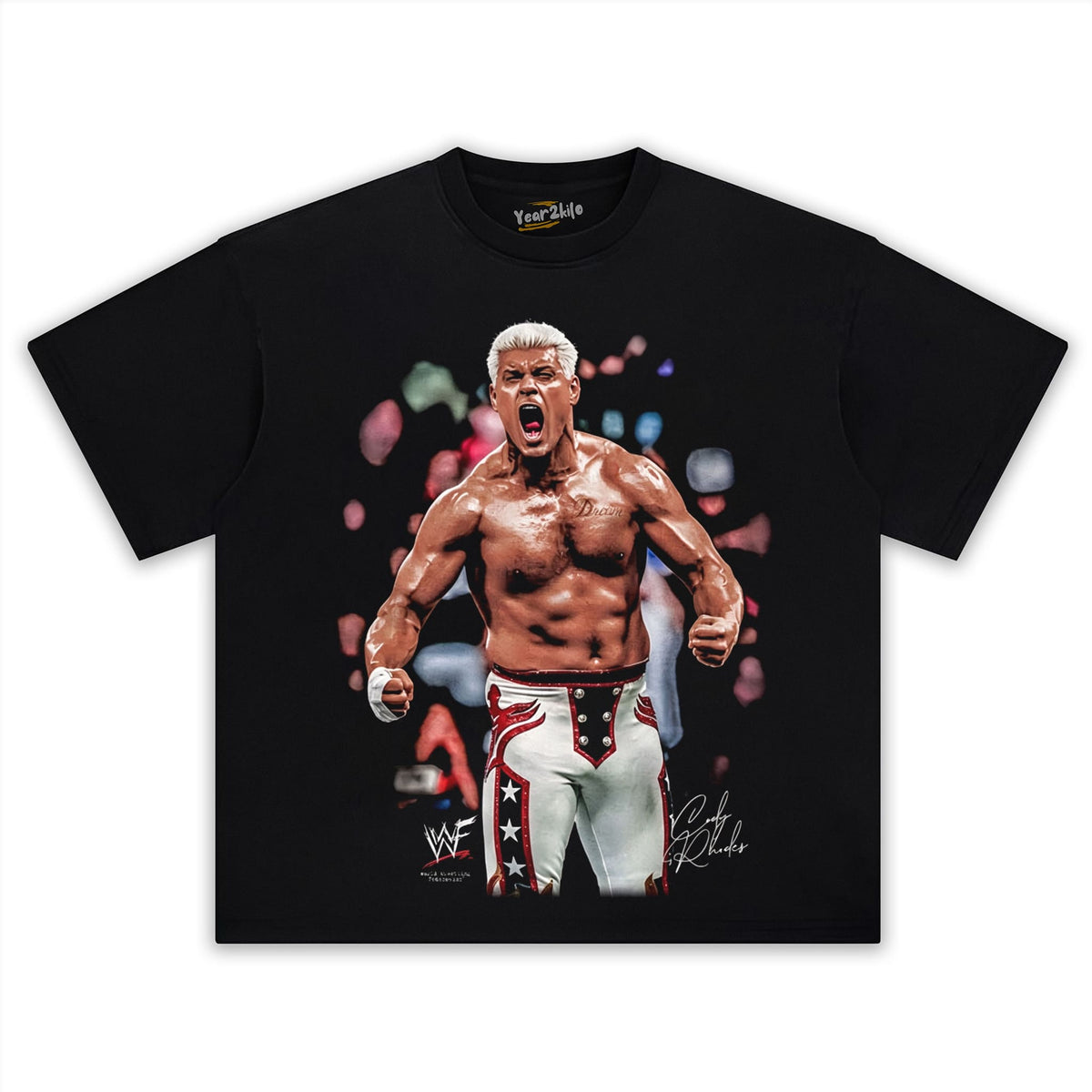 CODY RHODES SIGNATURE TANK TOP & TEE & LONG SLEEVE & LAYERED LS & HOODIE