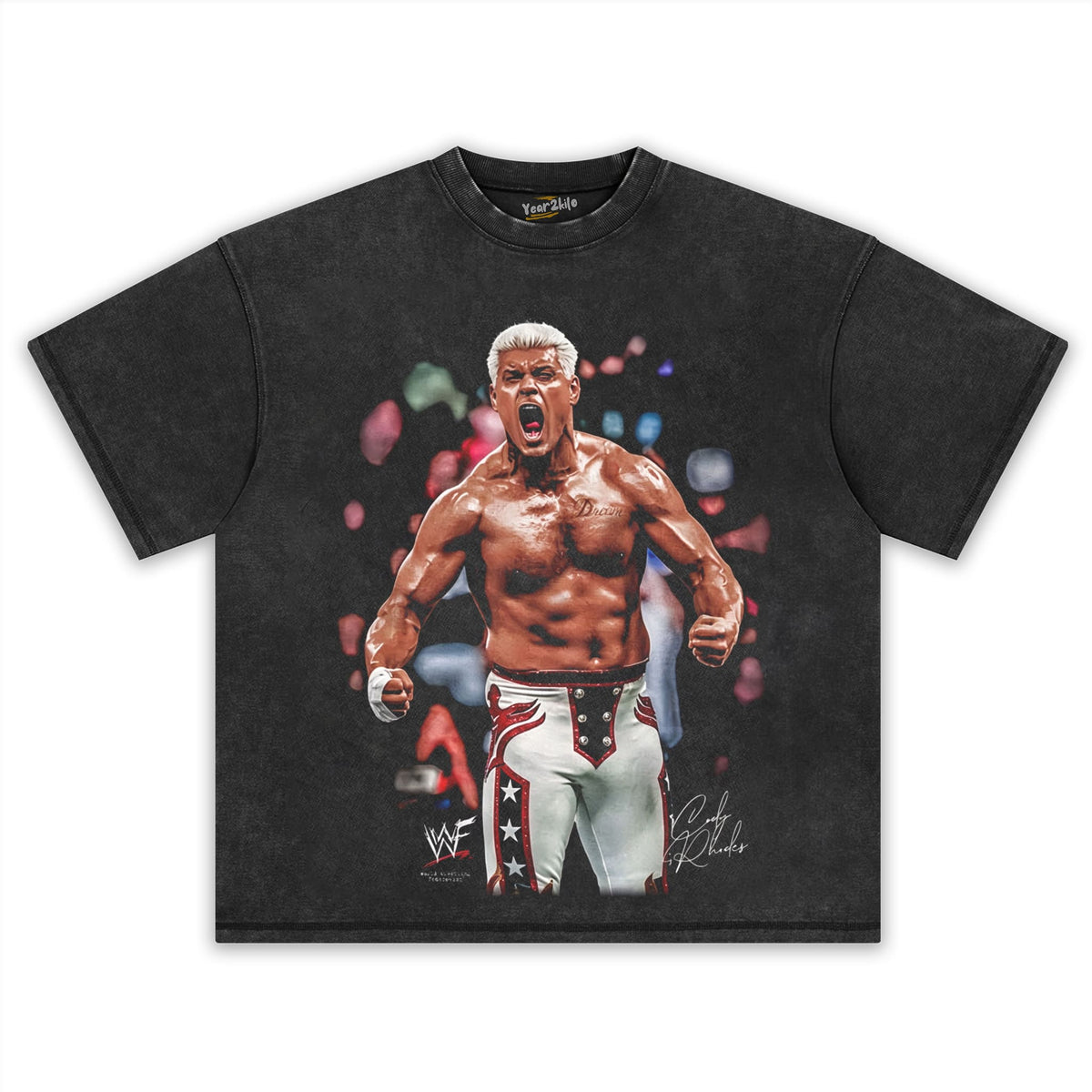 CODY RHODES SIGNATURE TANK TOP & TEE & LONG SLEEVE & LAYERED LS & HOODIE
