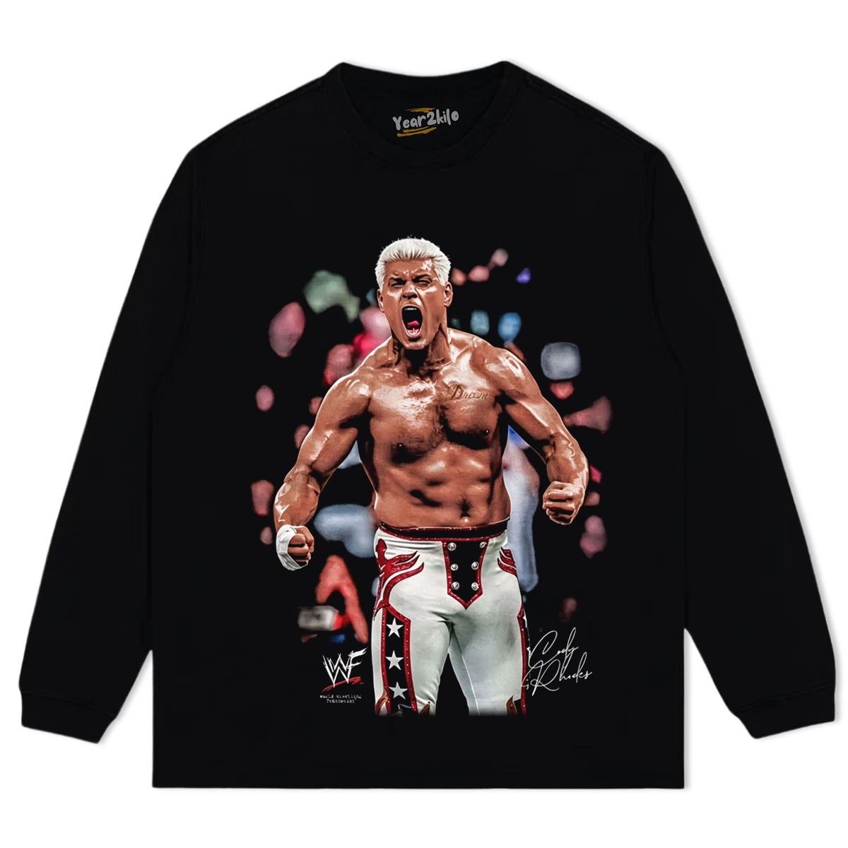 CODY RHODES SIGNATURE TANK TOP & TEE & LONG SLEEVE & LAYERED LS & HOODIE